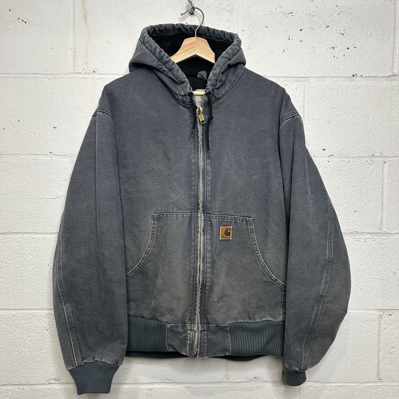 Carhartt Y2K Carhartt Quilted Sandstone Active Jacket “Storm Blue” Size US L / EU 52-54 / 3 - 1 Thumbnail