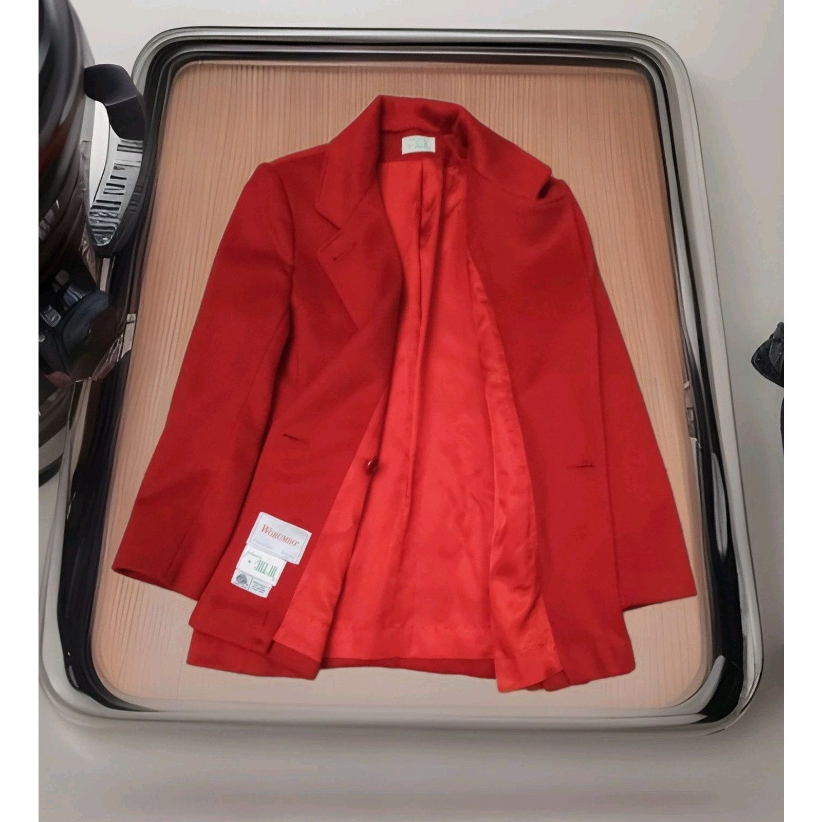 Other Jill Jr. Worumbo Vintage Pure Wool Coat 60s Jacket M Size M / US 6-8 / IT 42-44 - 3 Thumbnail