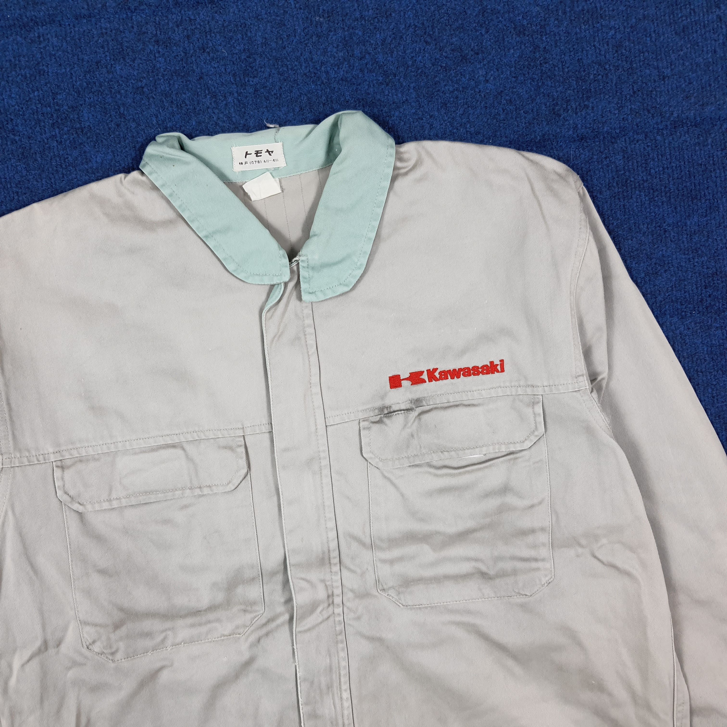 Japanese Brand Vintage KAWASAKI Japanese Brand Racing Jacket C279N20 Size US L / EU 52-54 / 3 - 4 Thumbnail