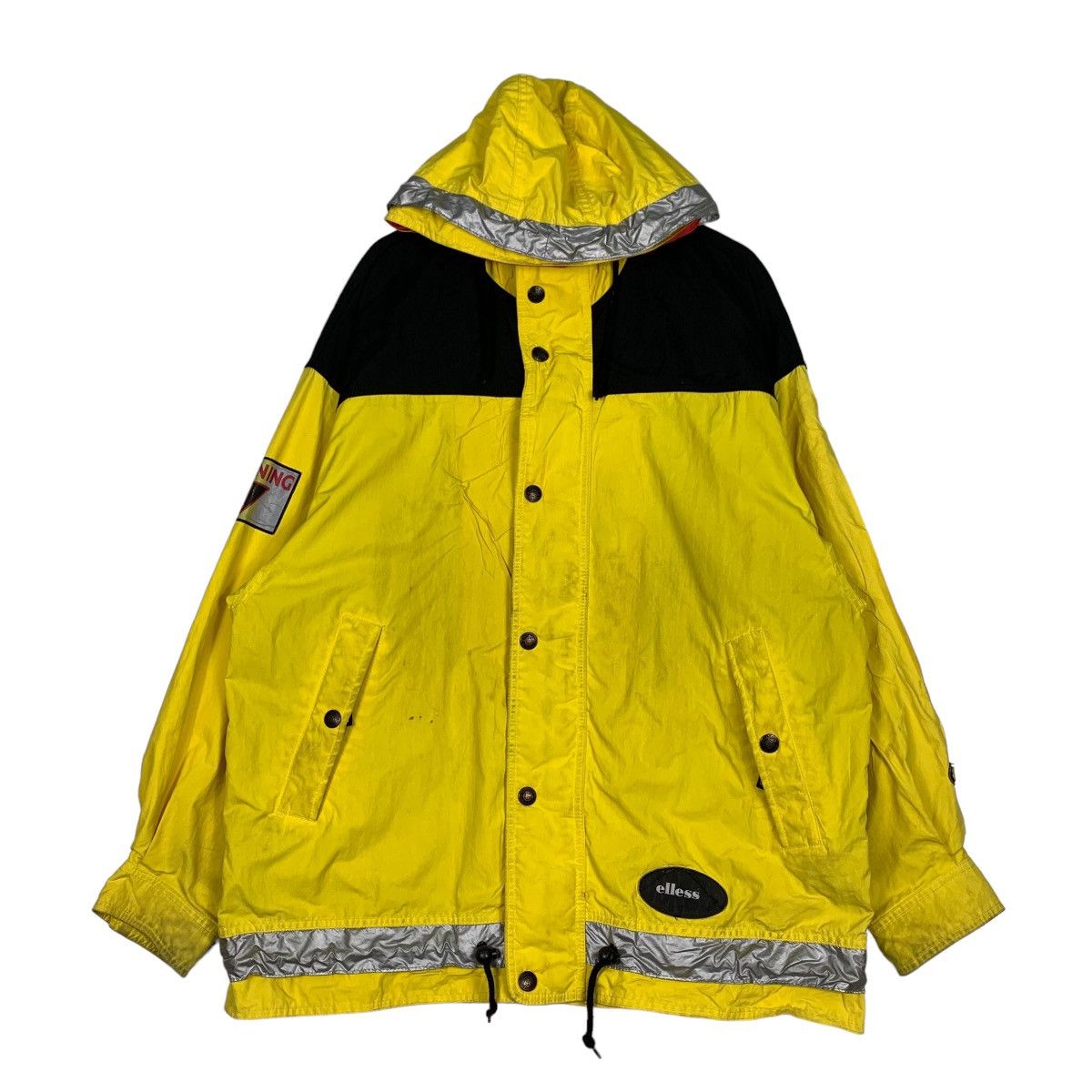 Ellesse ELLESSE Jungle Big Logo Hoodie Jacket #0868-C39 Size US L / EU 52-54 / 3 - 4 Thumbnail