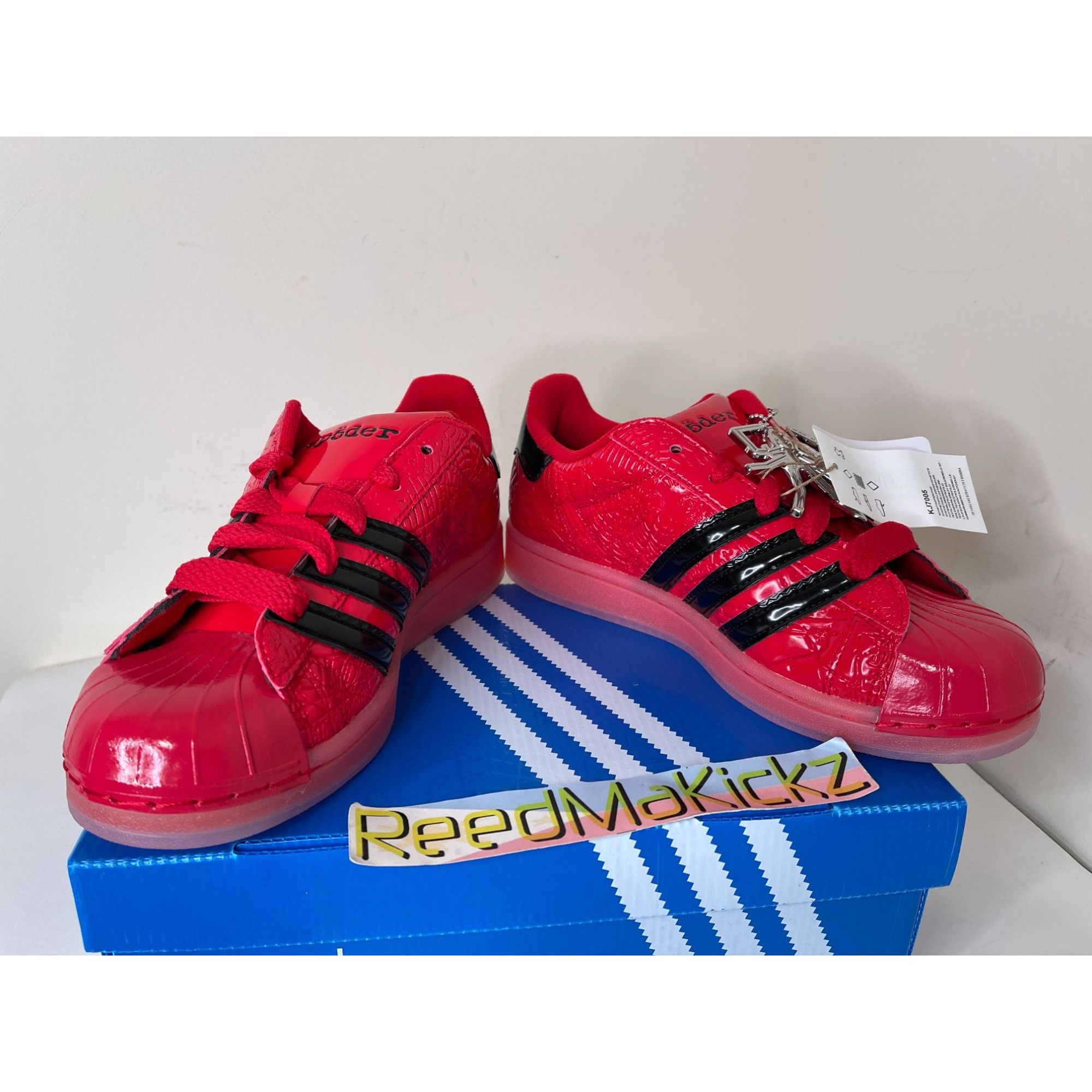 Adidas Adidas Superstar SP5DER Red Black MENS 5US Size US 5 / EU 37 - 5 Thumbnail