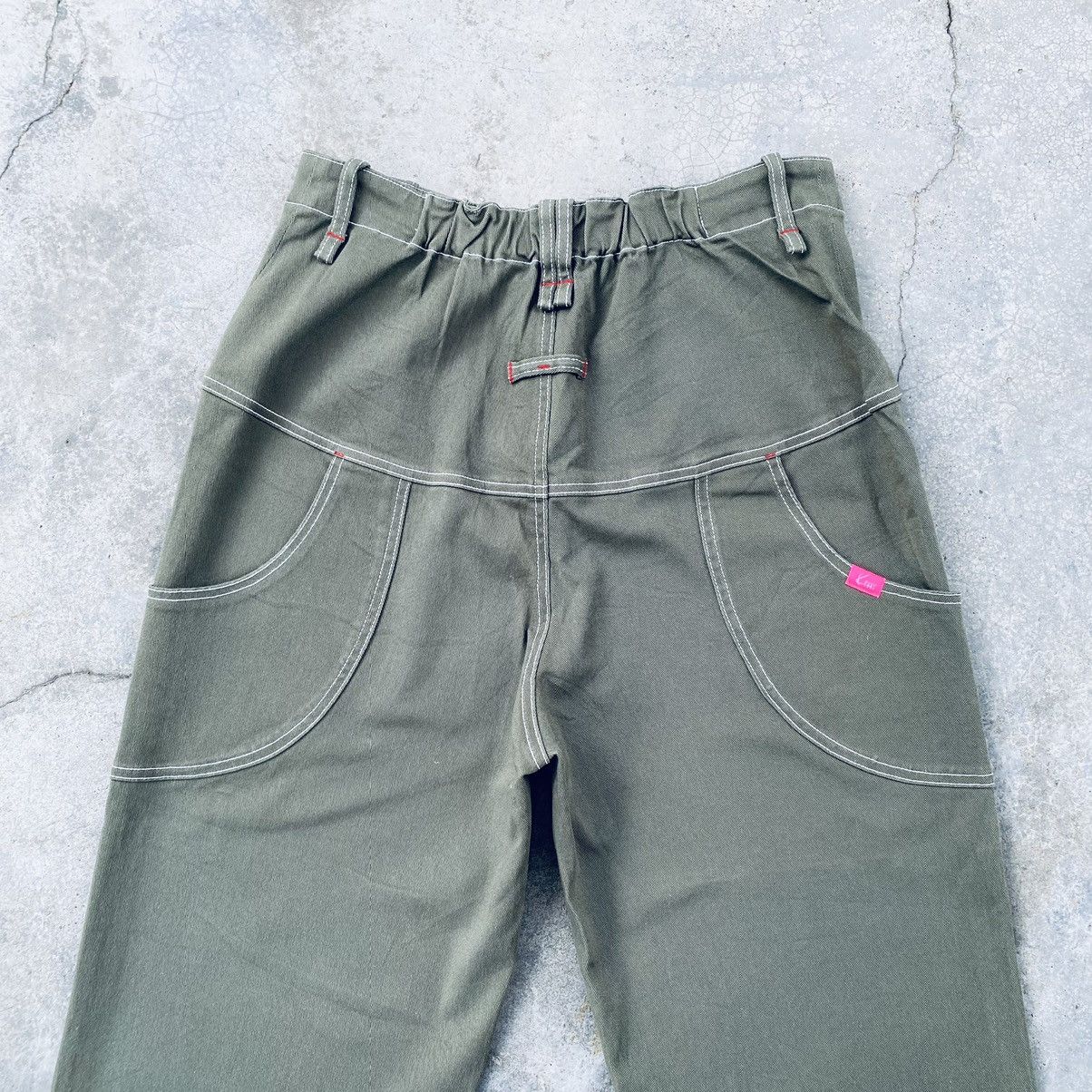 Japanese Brand Vintage Kikki Japan Baggy Hakama Pants Size US 34 / EU 50 - 4 Thumbnail