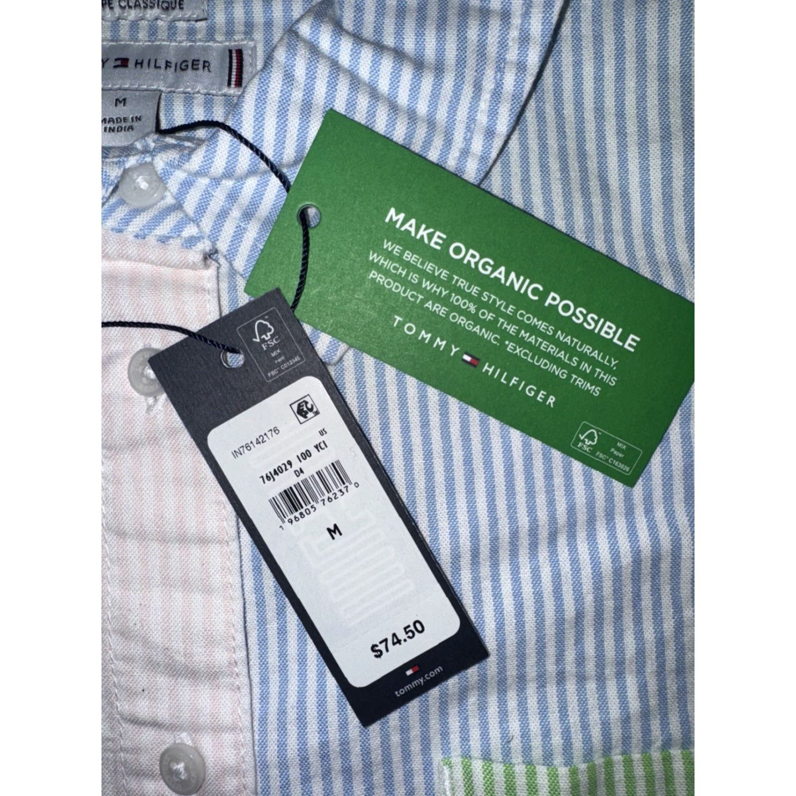 Tommy Hilfiger VINTAGE? No — wait. Size US M / EU 48-50 / 2 - 4 Thumbnail