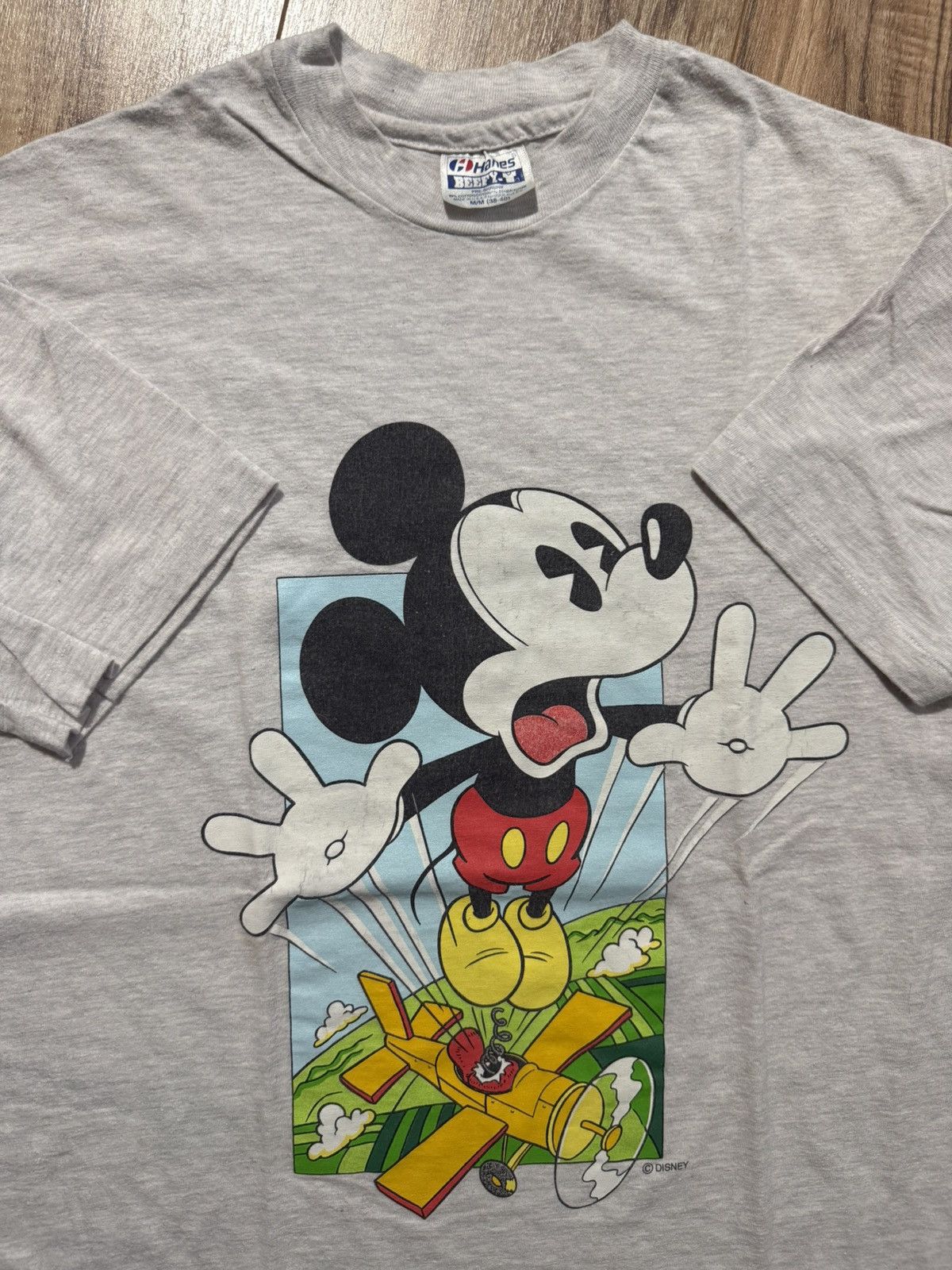 Disney Vintage 90’s Mickey Mouse Disney T-Shirt Size US M / EU 48-50 / 2 - 2 Thumbnail