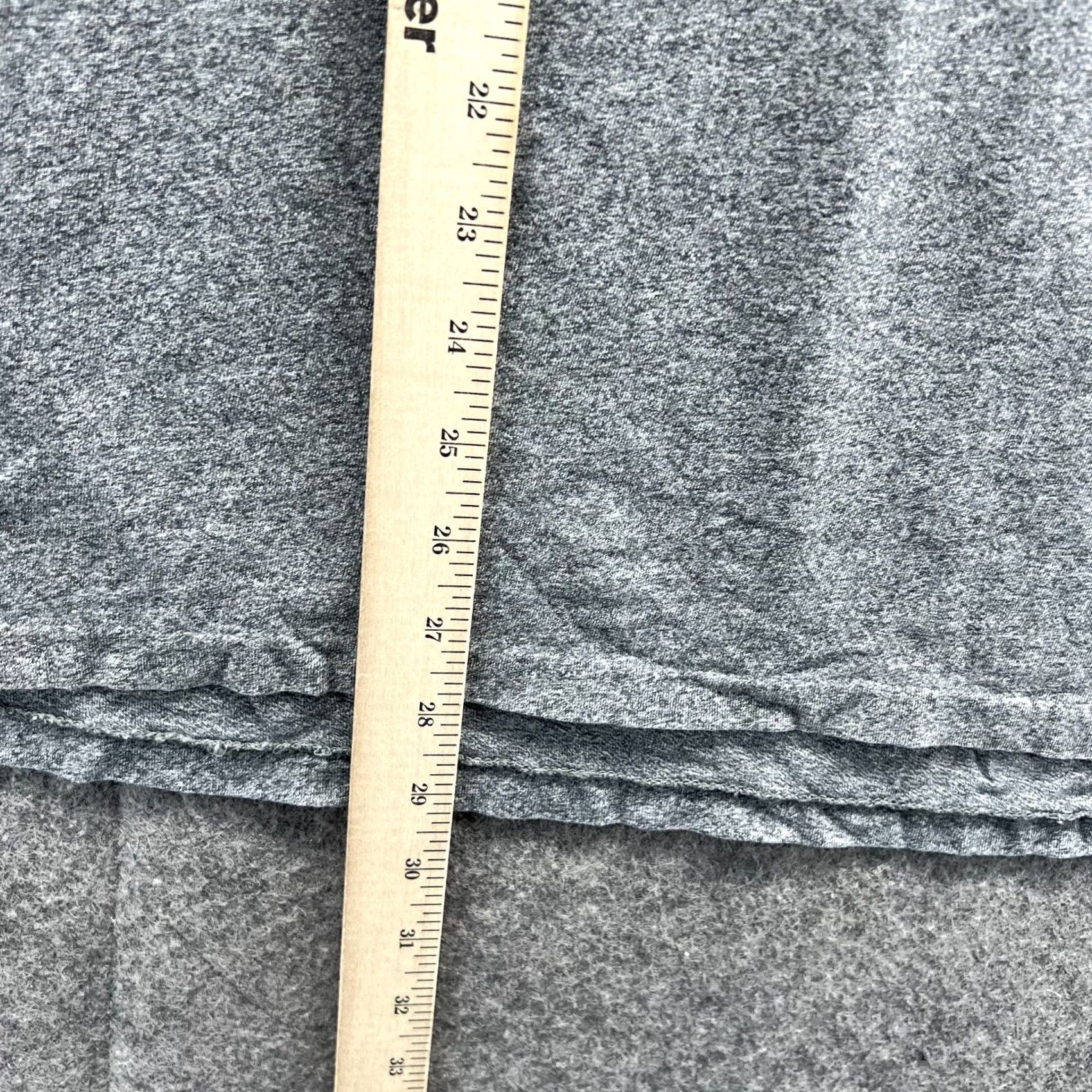 Polo Ralph Lauren VINTAGE Polo Ralph Lauren Shirt Mens XL Gray Crewneck Pony Heather Cotton Short Sleeve T-Shirt Classic All Seasons Men's Size US XL / EU 56 / 4 - 7 Thumbnail