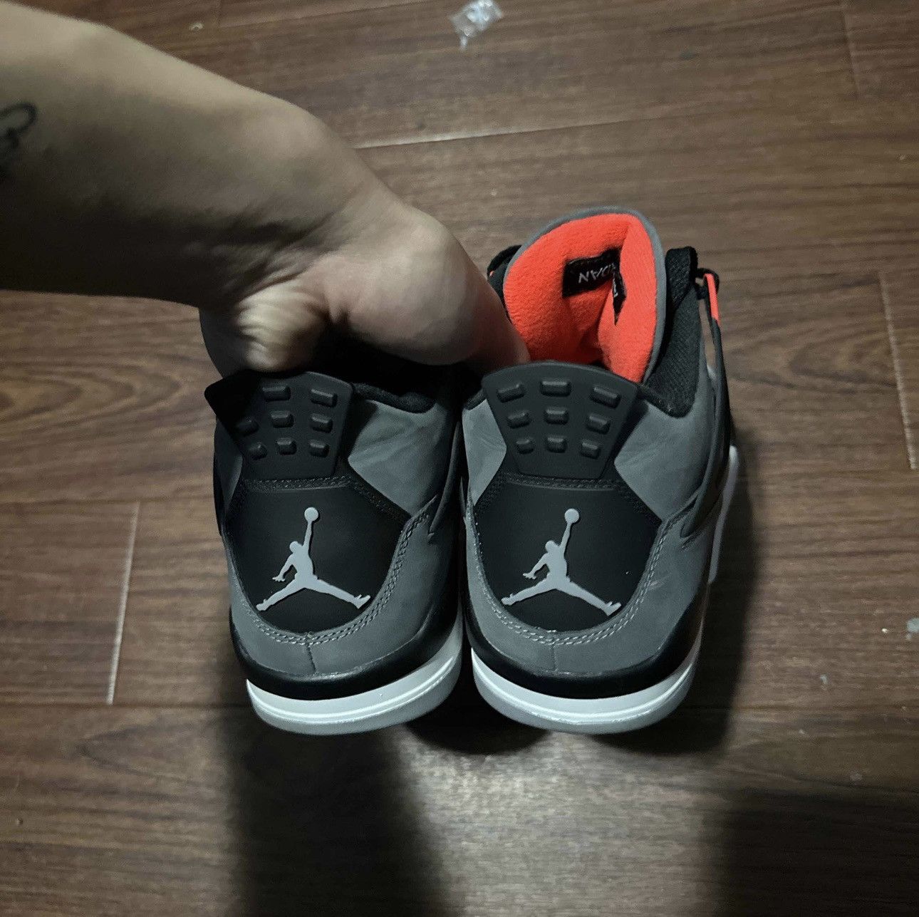 Jordan Brand Air Jordan 4 retro ‘Infrared’ Size US 10.5 / EU 43-44 - 4 Thumbnail