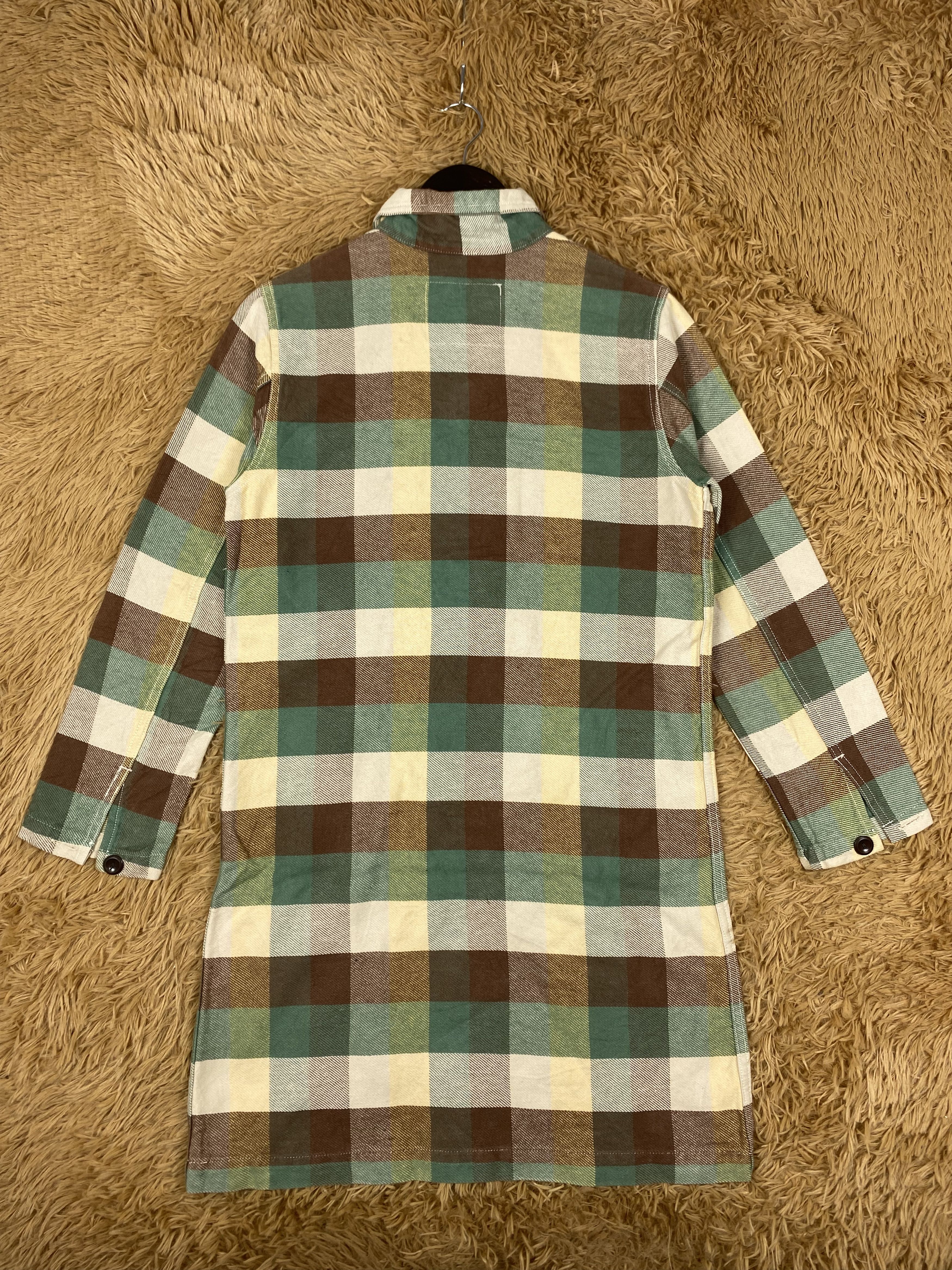 Johnbull Vintage John Bull Checked Long Jacket DJ1078 Size US M / EU 48-50 / 2 - 5 Thumbnail