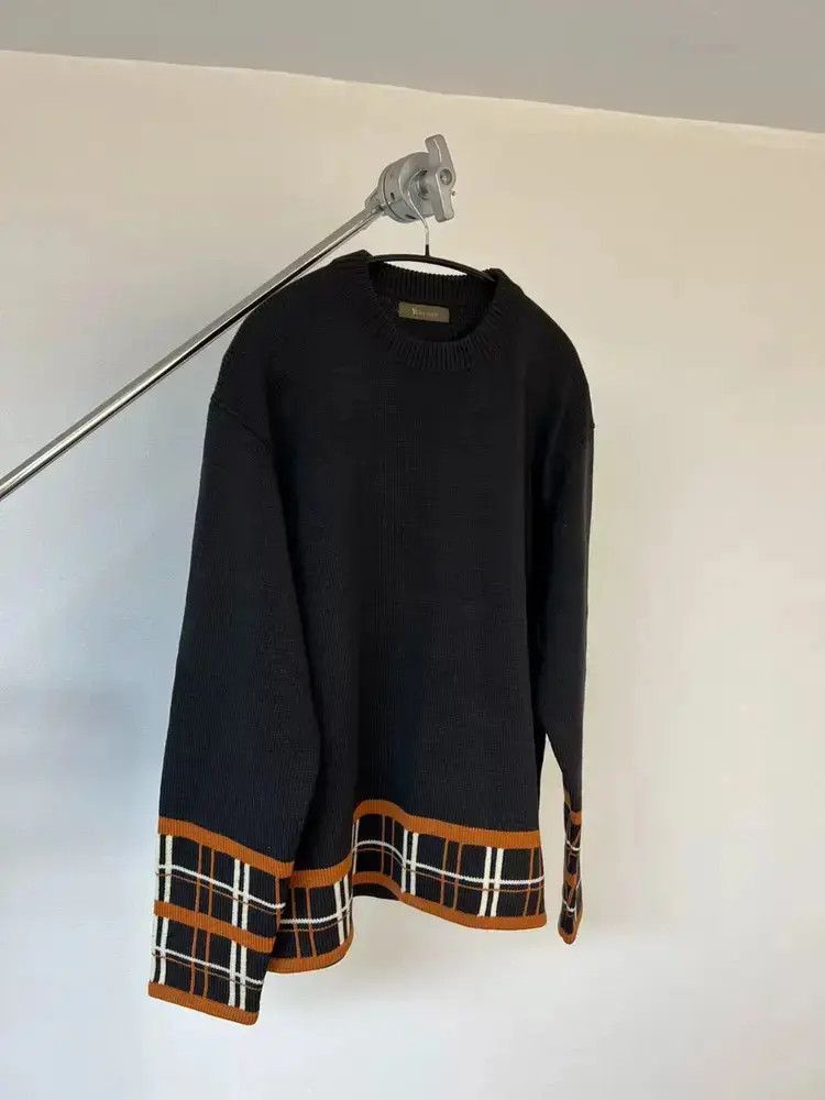 Yohji Yamamoto Yohji Yamamoto Plaid Joint Sweaters Size US L / EU 52-54 / 3 - 2 Thumbnail