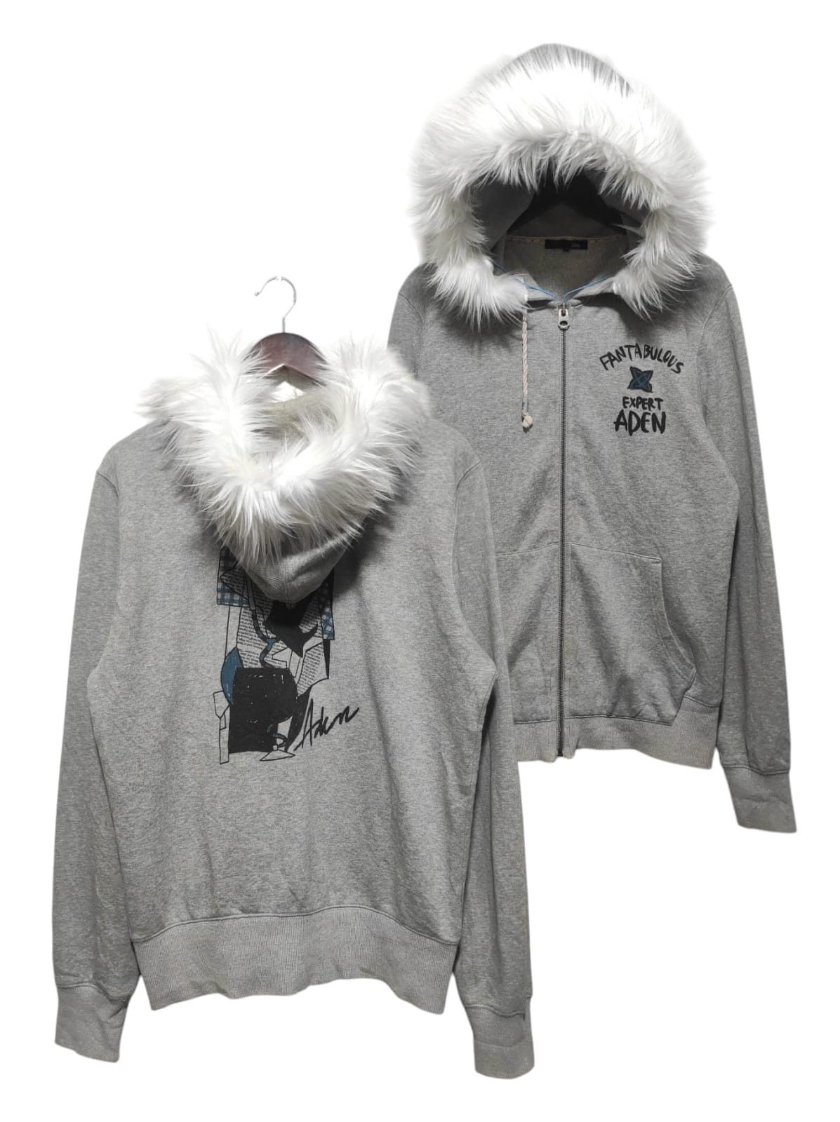 14th Addiction Aden Zipper Fur Hoodie If Six Was Nine LGB style Size US L / EU 52-54 / 3 - 1 Thumbnail