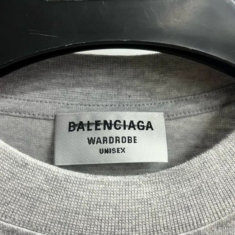 Balenciaga Balenciaga Gray Logo Printed Short Sleeve T-Shirt Size US XS / EU 42 / 0 - 5 Thumbnail
