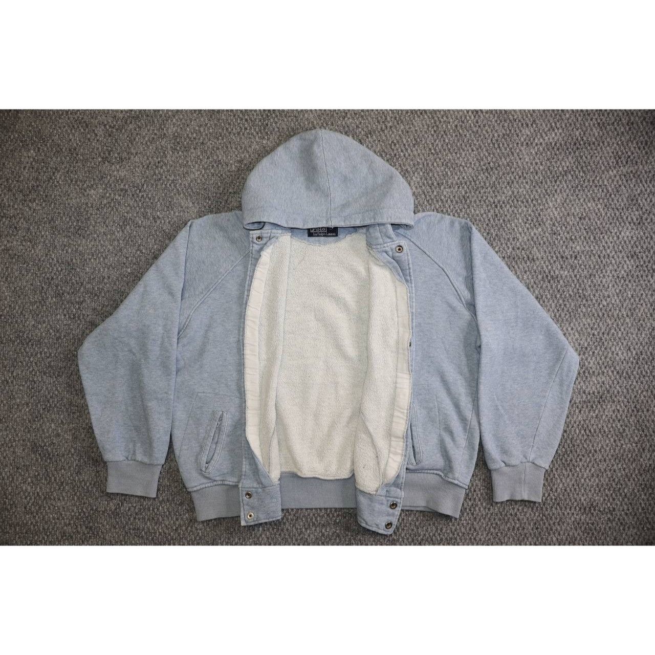 Polo Ralph Lauren Vintage Polo Ralph Lauren Hoodie Jacket Snap Button Size US XL / EU 56 / 4 - 4 Thumbnail