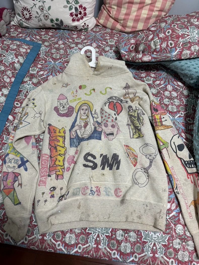 Saint Michael Saint Michael Simpson printed hoodie Size US M / EU 48-50 / 2 - 1 Thumbnail