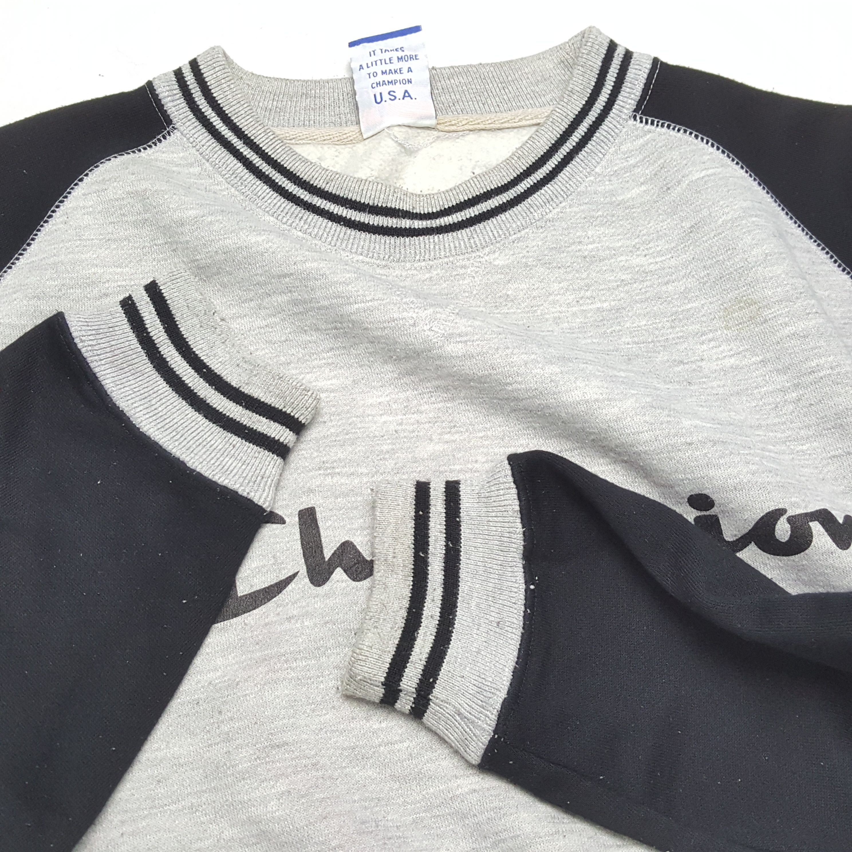 Champion × Vintage CHAMPION Center Spellout Streetwear Style Sweatshirt Size US M / EU 48-50 / 2 - 9 Thumbnail