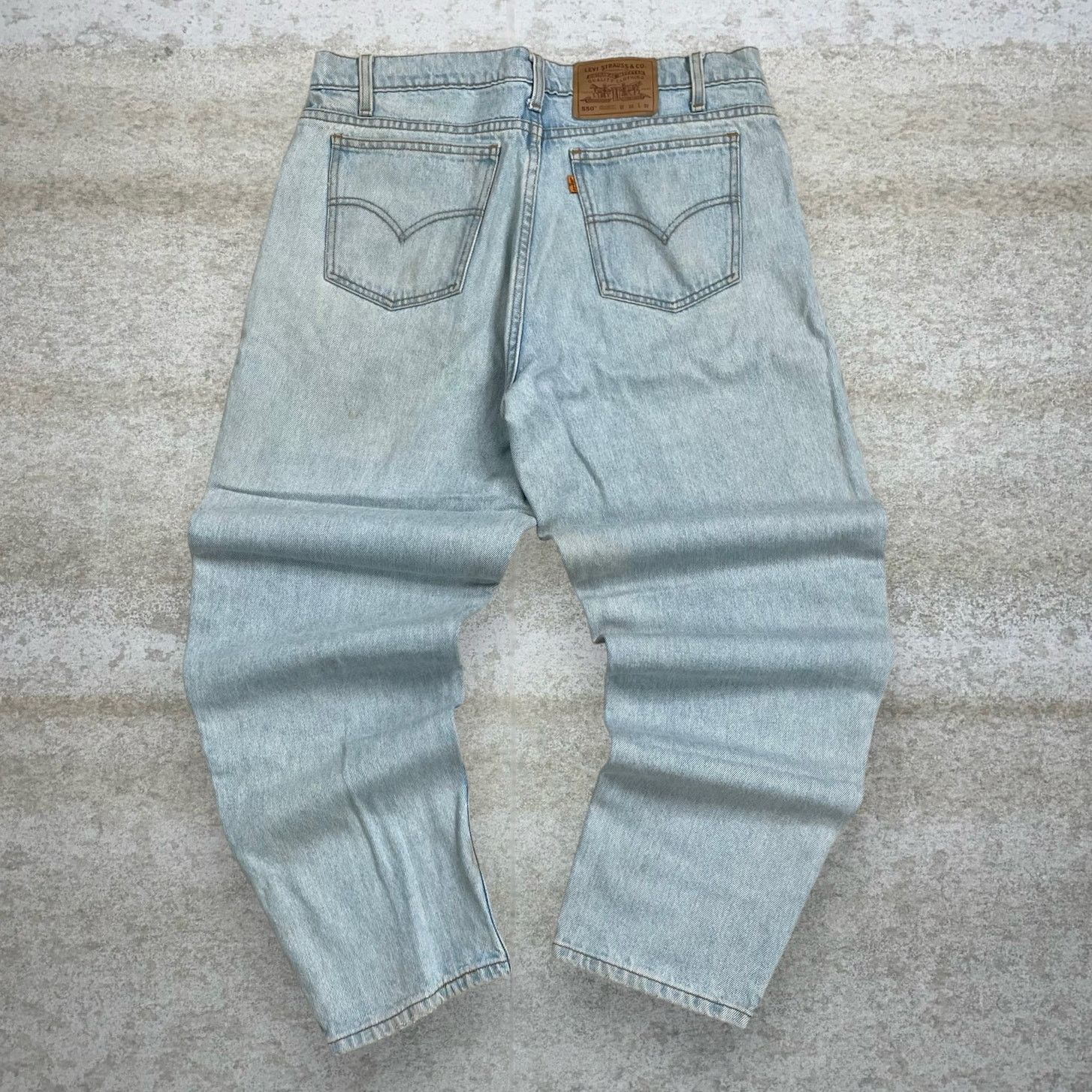 Levi's Vintage 90s Orange Tab Levis Jeans 36x30 Relaxed Light Wash Size US 36 / EU 52 - 1 Thumbnail
