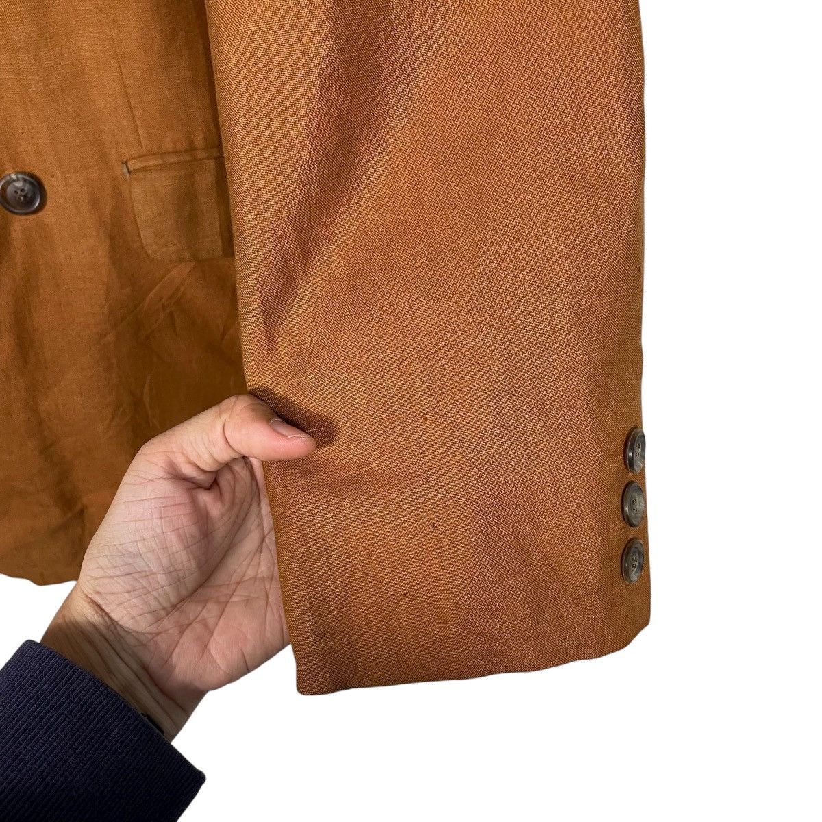 Issey Miyake Issey Miyake Design Studio Double Breasted Jacket Size US L / EU 52-54 / 3 - 13 Thumbnail