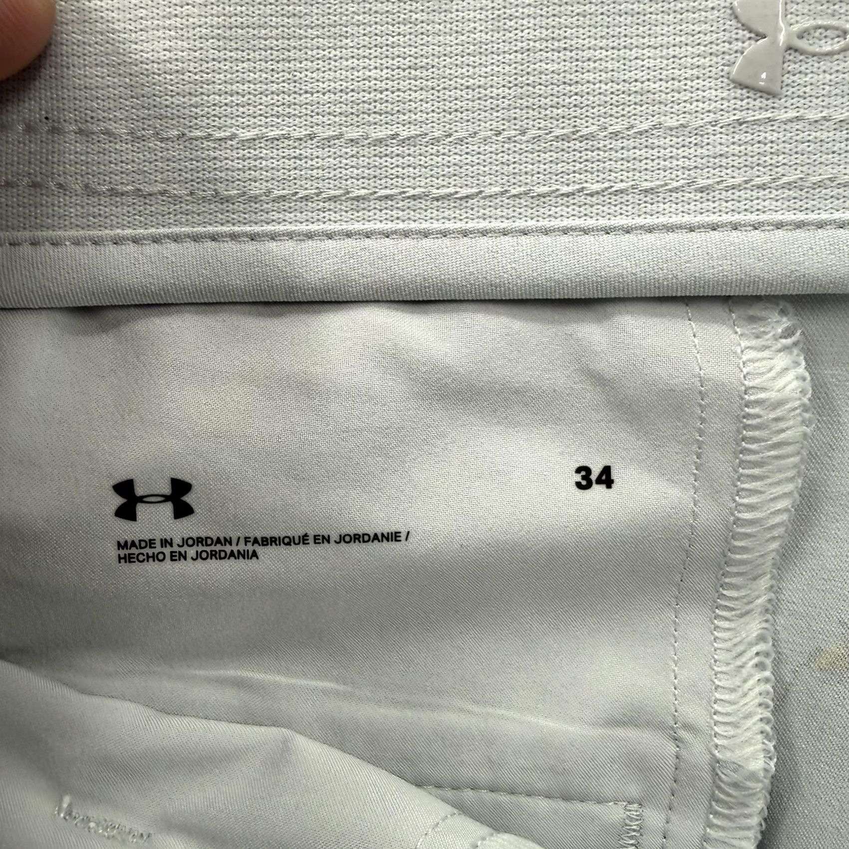Under Armour Under Armour Shorts Mens 34 Blue Chino Stretch 10 Inseam Animal Print Size US 34 / EU 50 - 3 Thumbnail
