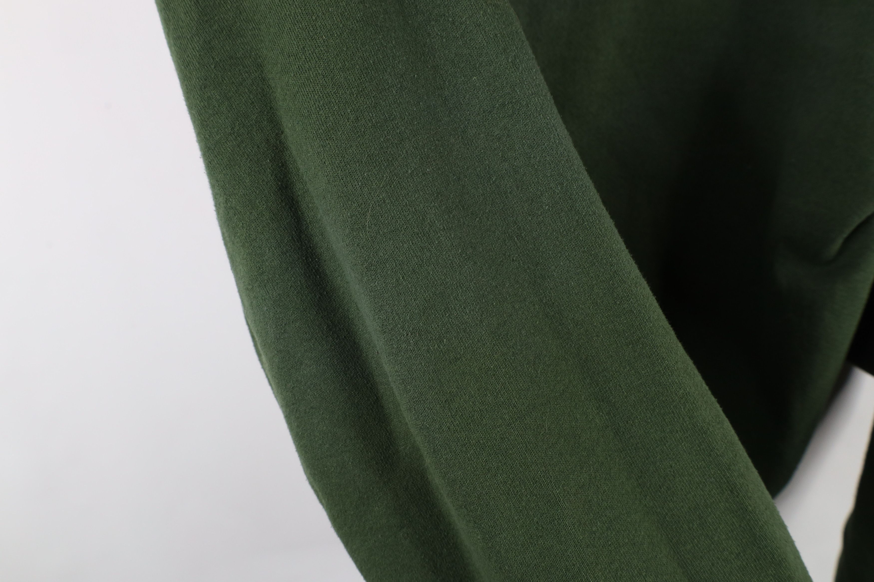 Vintage Vintage 90s Wilson Heavy Half Zip Pullover Sweatshirt Green Size US XL / EU 56 / 4 - 5 Thumbnail