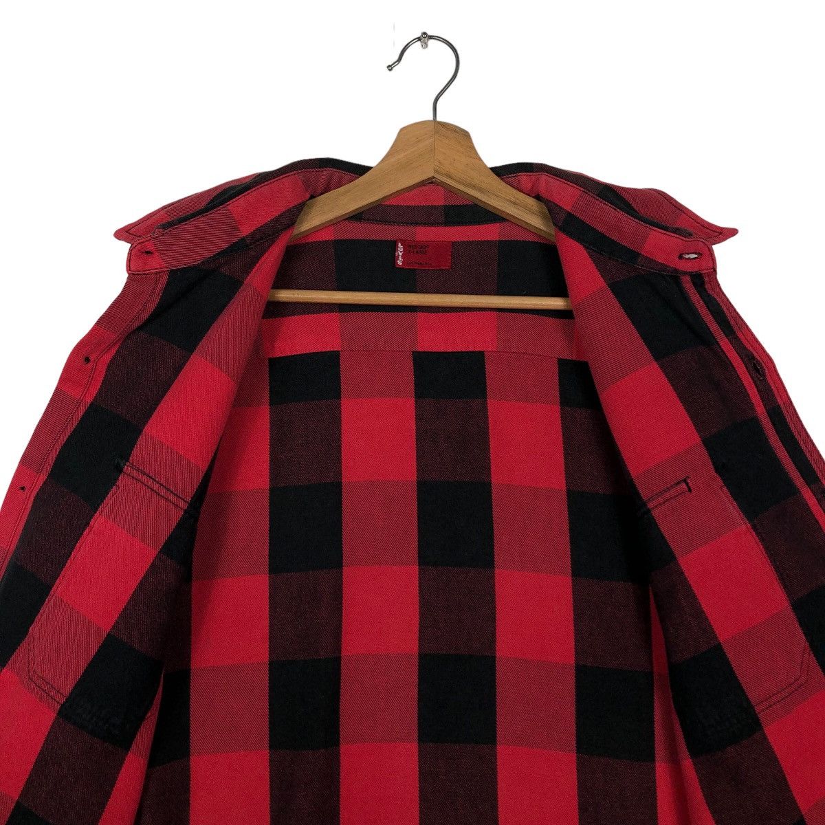 Levi's 🔥Vintage Levi’s Flannel Jacket Tartan Design Punk Style Size US XL / EU 56 / 4 - 11 Thumbnail