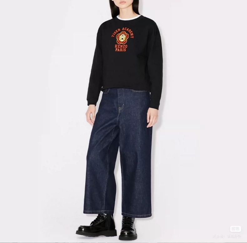 Kenzo KENZO Long sleeve round neck hoodie Size S / US 4 / IT 40 - 2 Thumbnail
