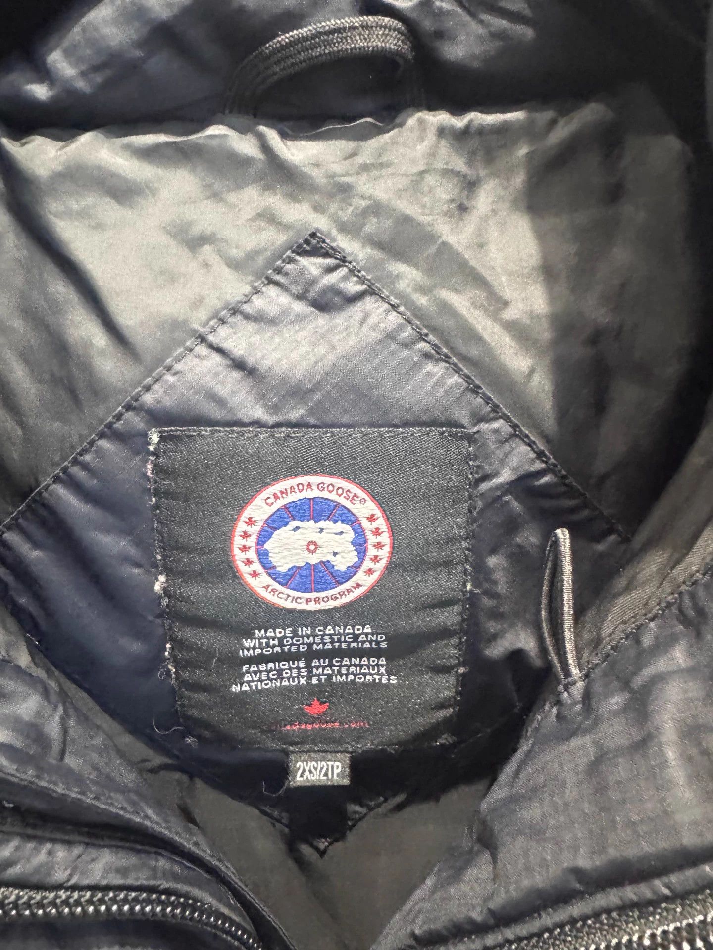 Canada Goose Canada Goose Approach Women's Black XS Logo Print Rem Hood Size XXS / US 00 / IT 34 - 4 Thumbnail