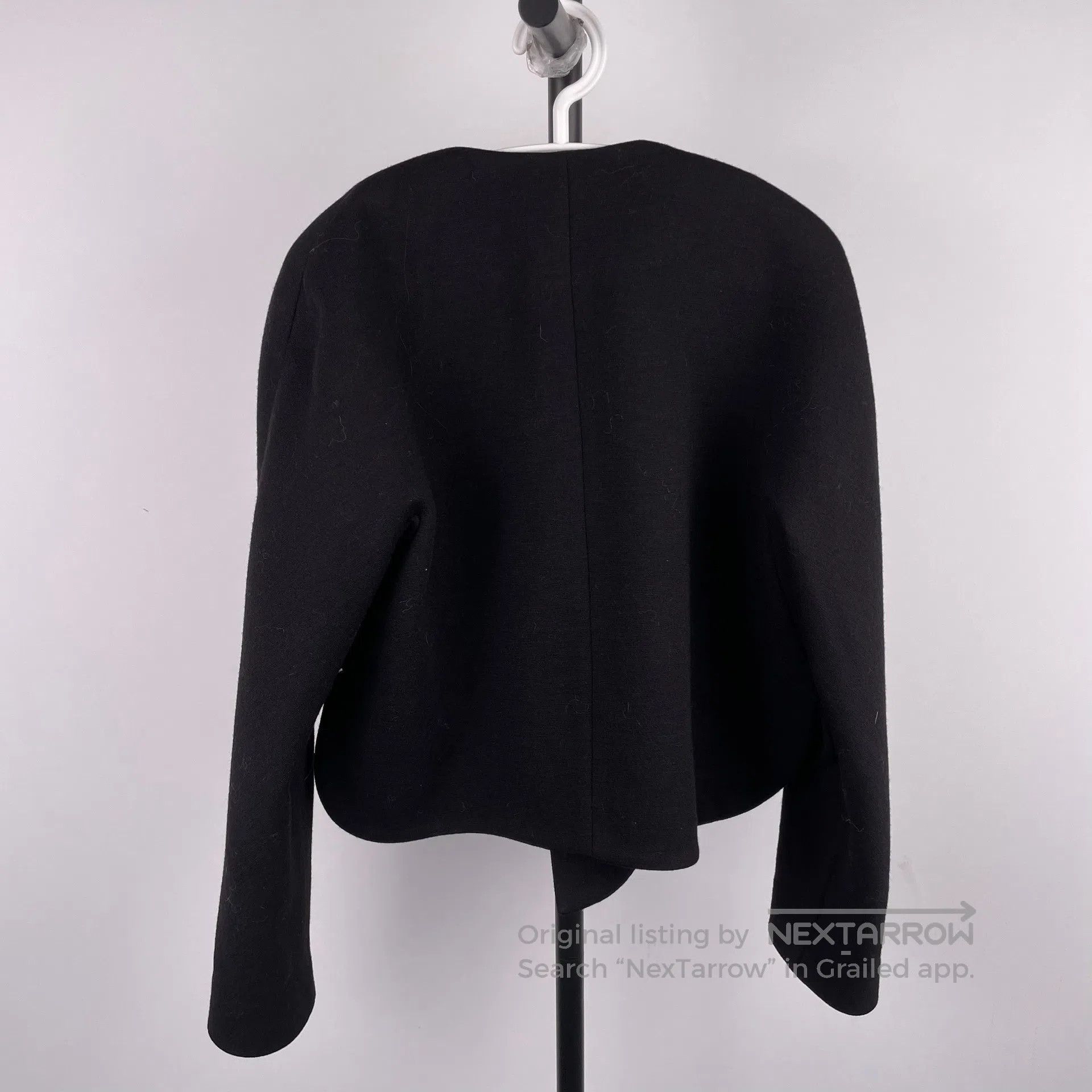 Balenciaga Balenciaga Black pure wool coat| Size XS / US 0-2 / IT 36-38 - 2 Thumbnail
