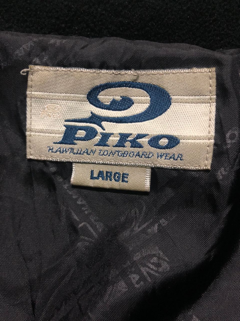 Japanese Brand VINTAGE PIKO HAWAII LONGBOARD WEAR SIDE TAPE FLEECE JACKET Size US L / EU 52-54 / 3 - 13 Thumbnail