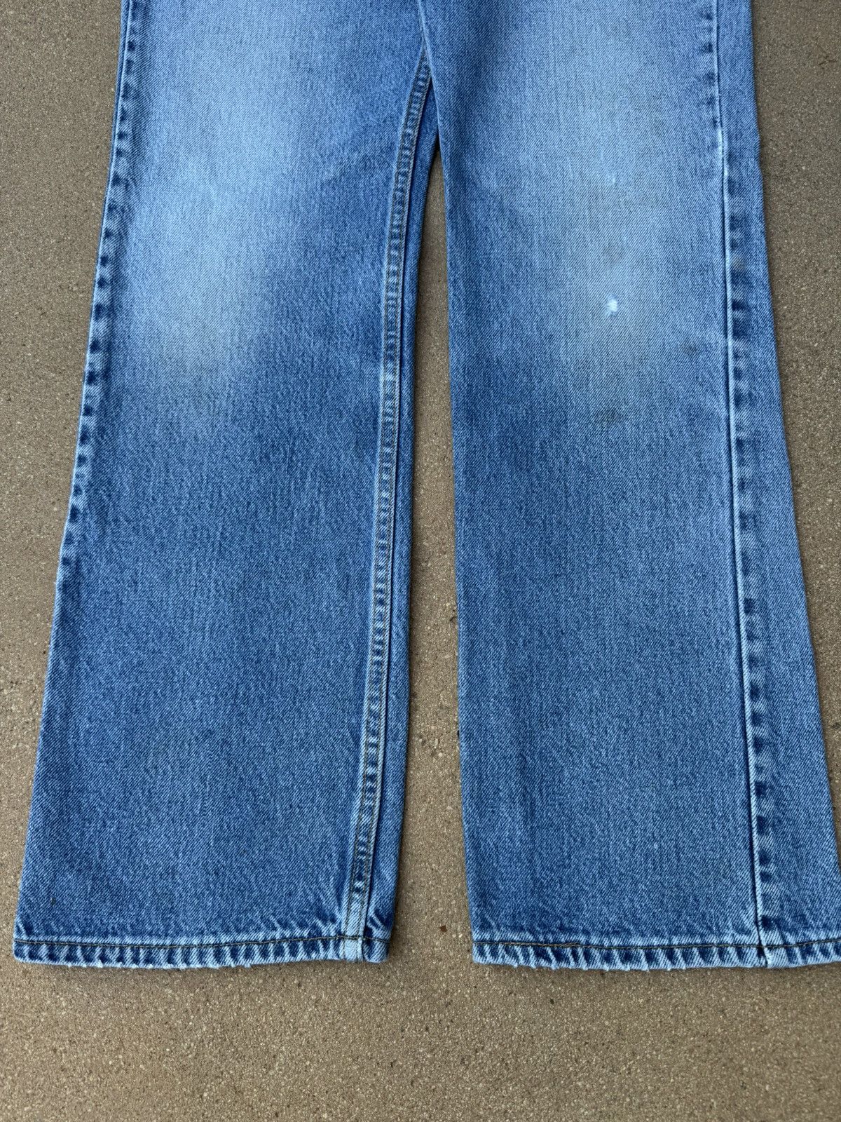 Levi's Vtg 90’s Levi’s 517 Red Tab Bootcut Flare Faded Jeans 32x30 Size US 32 / EU 48 - 3 Thumbnail