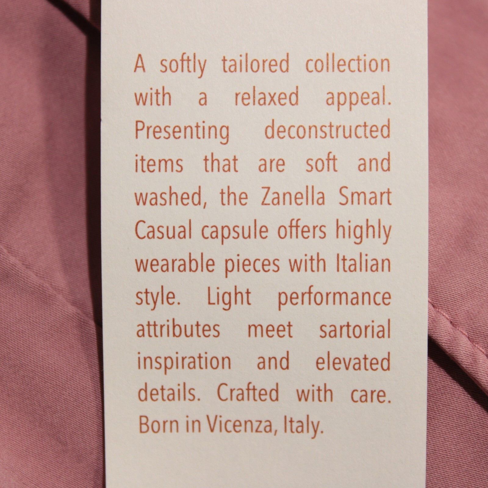 Zanella Zanella New with tags Chino Size 33 US In Pink Size US 33 - 6 Thumbnail