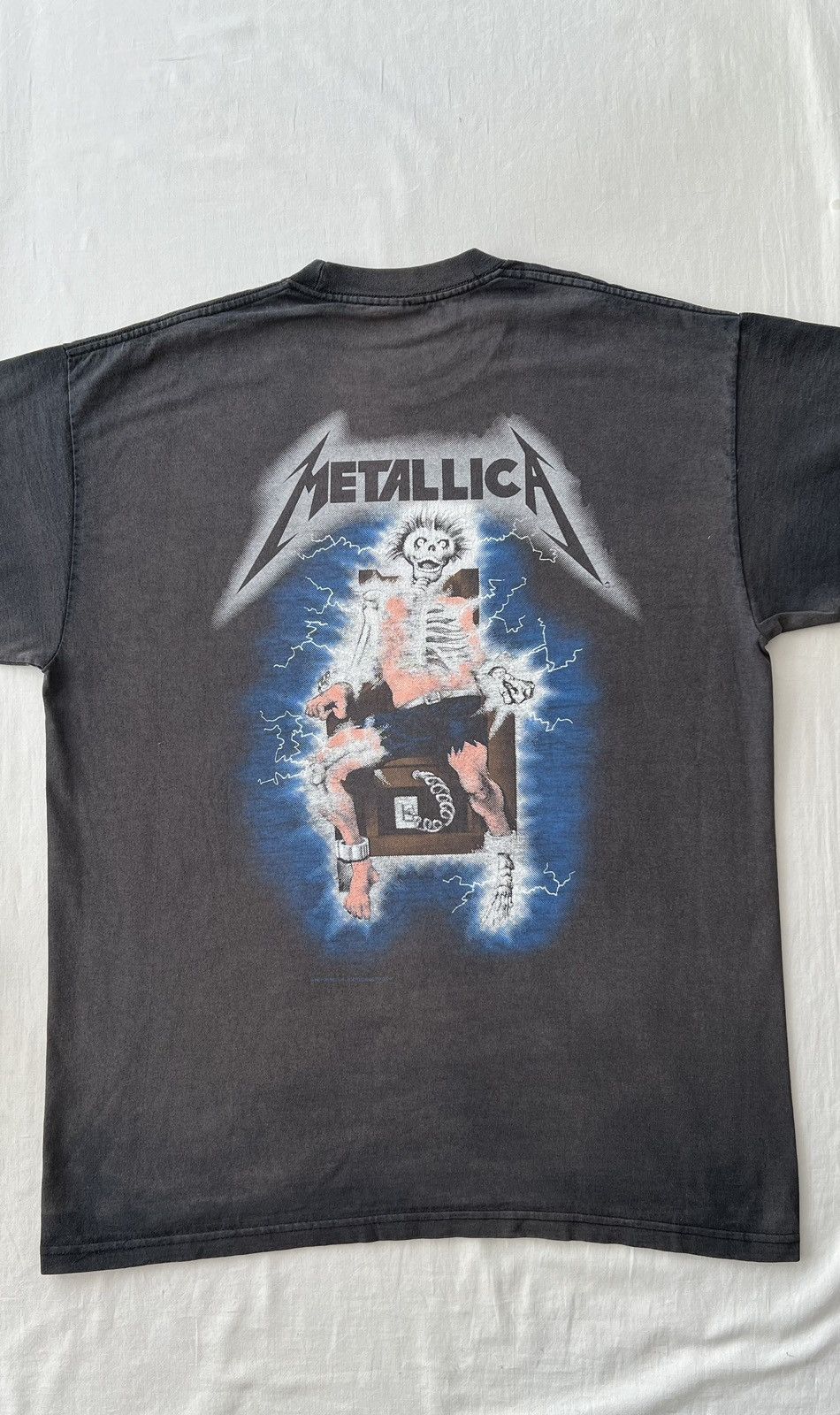 Band Tees Vintage 2000s Metallica Kill 'Em All Lightning 1994 Reprint Size US M / EU 48-50 / 2 - 13 Thumbnail