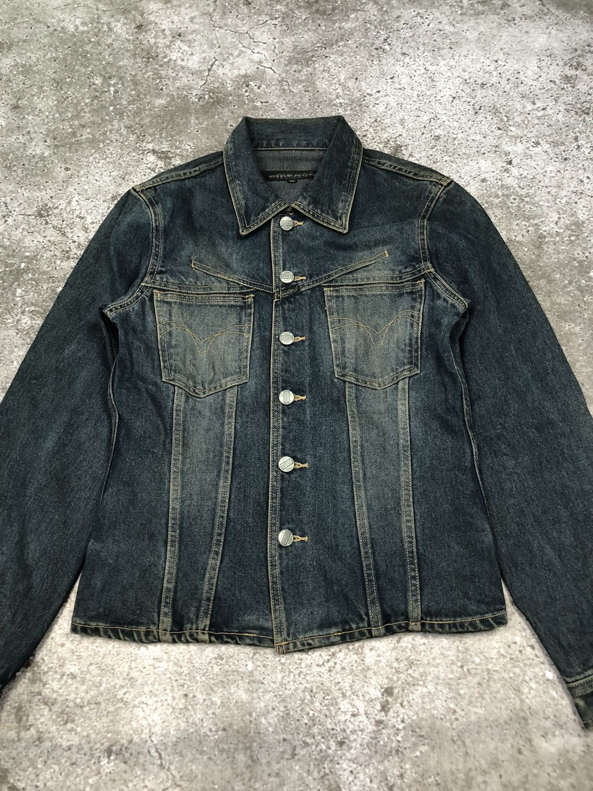 Marithe + Francois Girbaud MARITHE FRANCOIS GIRBAUD DENIM JACKET Size US S / EU 44-46 / 1 - 2 Thumbnail