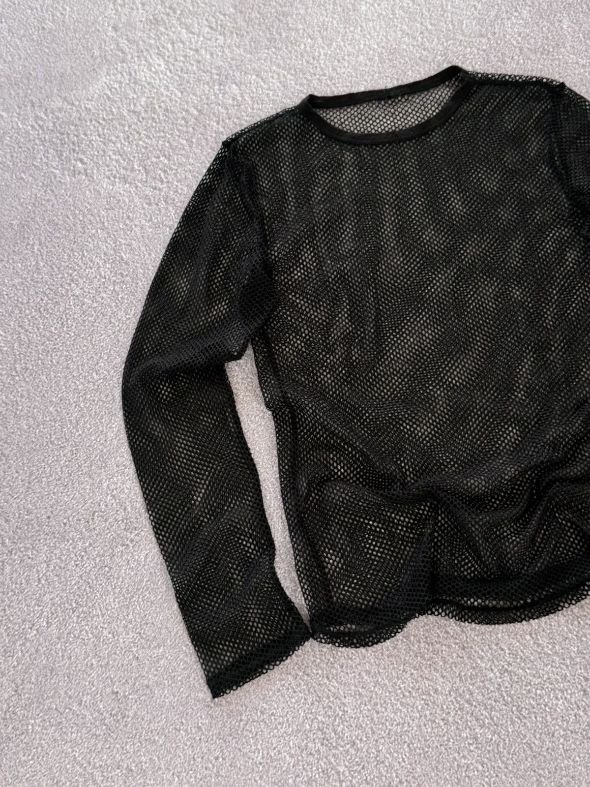 Japanese Brand Y2K Mesh Up JPG Vibe Japanese Brand Long Sleeve T-Shirt Size M / US 6-8 / IT 42-44 - 4 Thumbnail