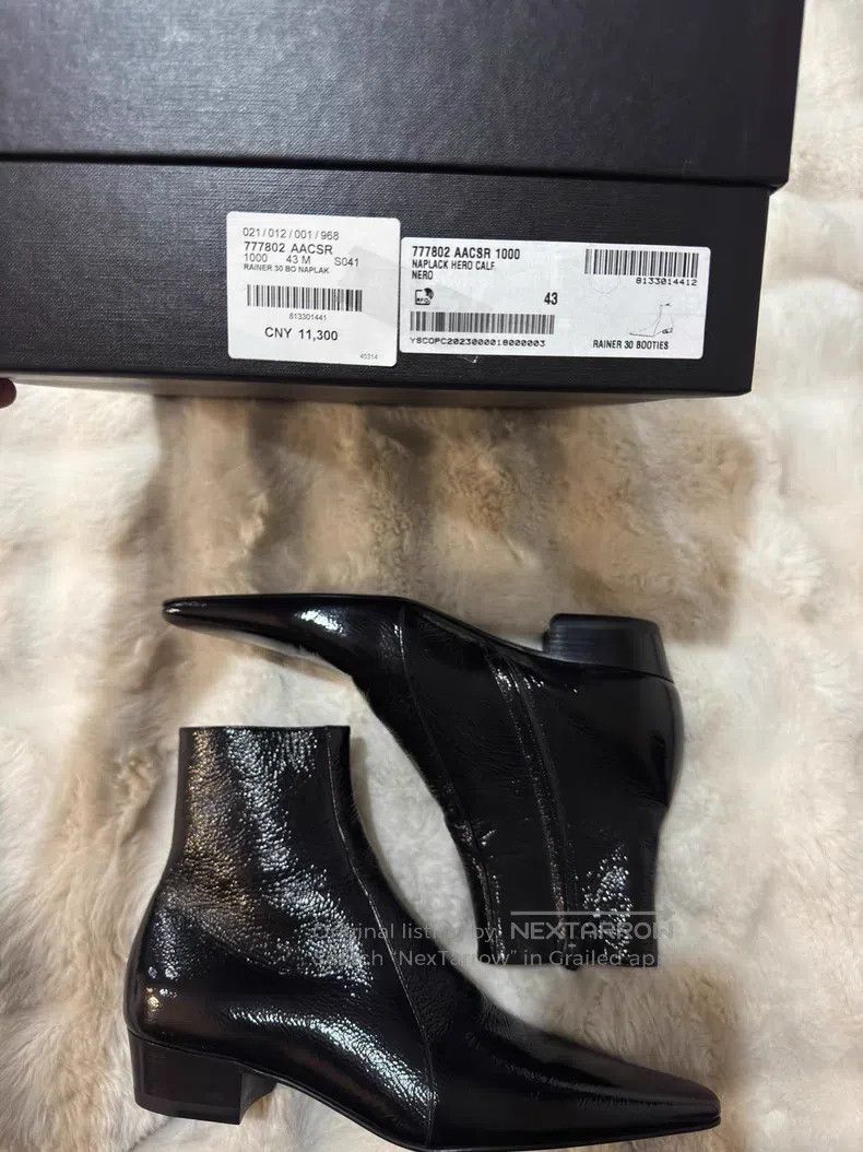 Saint Laurent Paris Saint Laurent Paris Boots Size US 10 / EU 43 - 9 Thumbnail