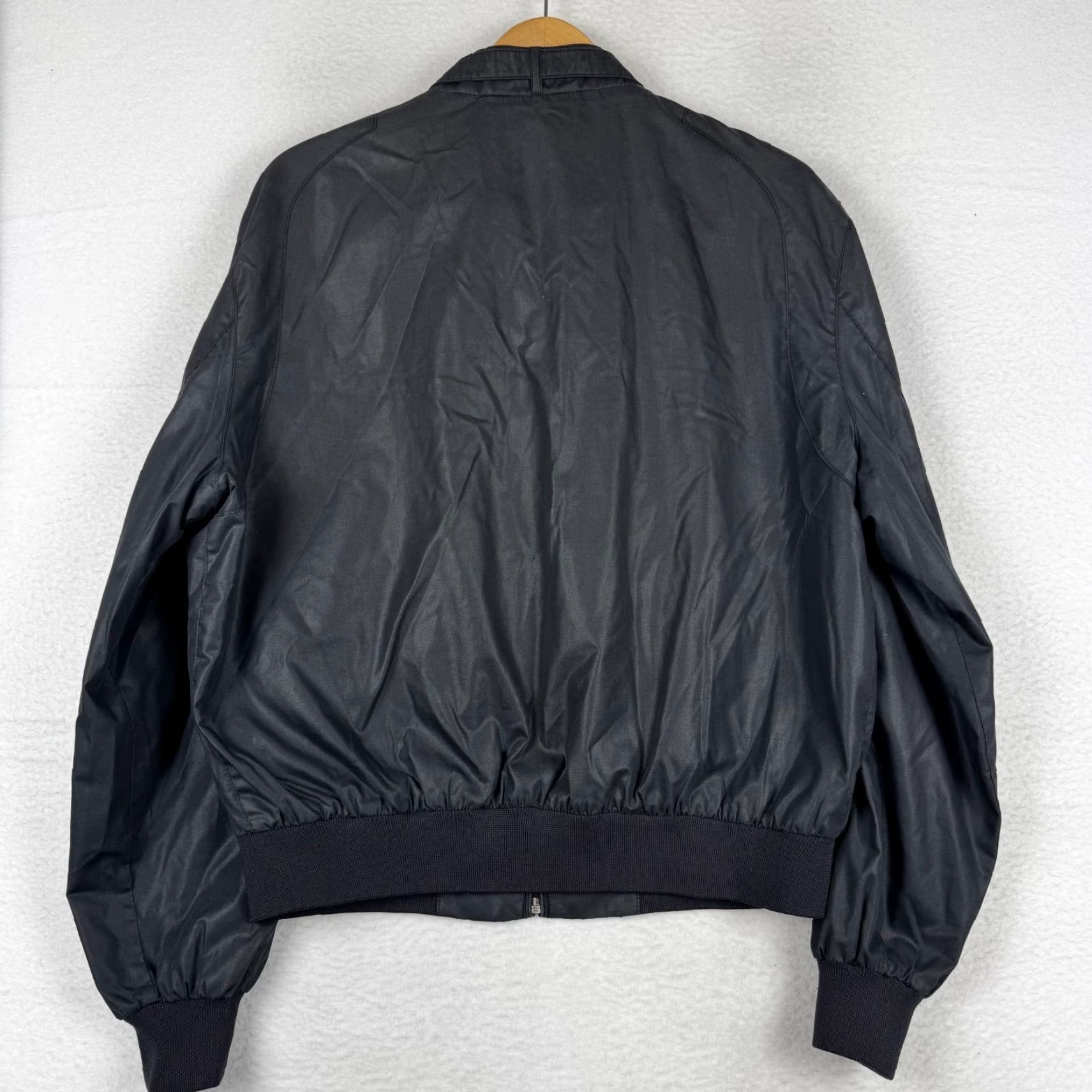 Members Only VINTAGE Members Only Europe Craft Men's 44 Black Bomber Jacket 90s 80s Size US S / EU 44-46 / 1 - 5 Thumbnail