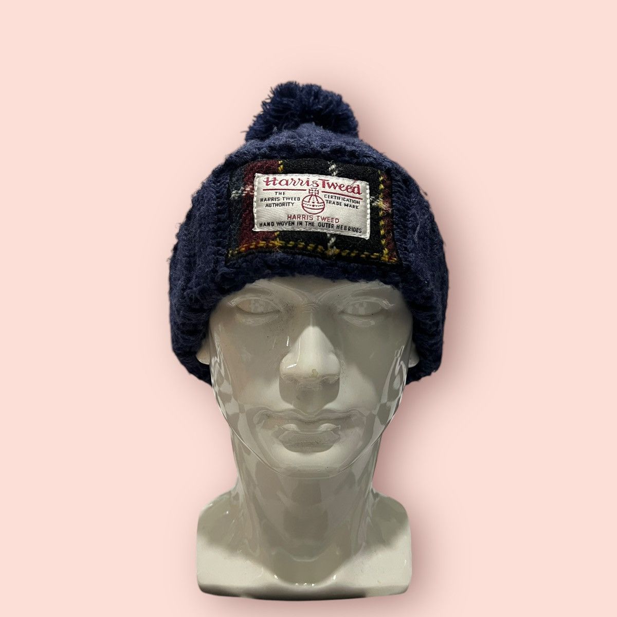 Harris Tweed × Japanese Brand HARRIS TWEED X CLOSSHI COLOURED CABLE KNIT BEANIE Size ONE SIZE - 1 Thumbnail