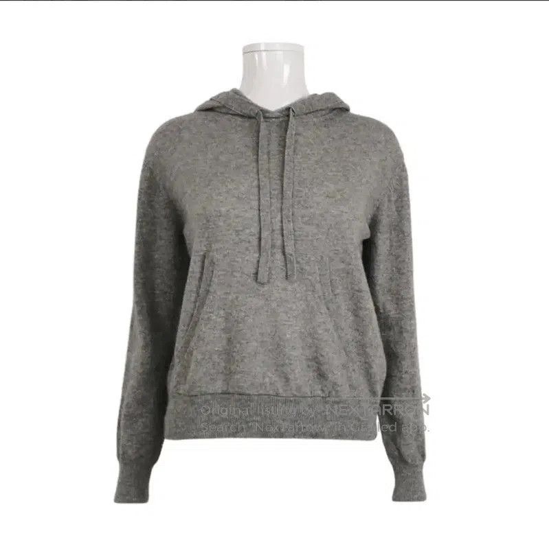Max Mara MaxMara Gray Wool Blend Hoodie for Women . Size S / US 4 / IT 40 - 1 Thumbnail