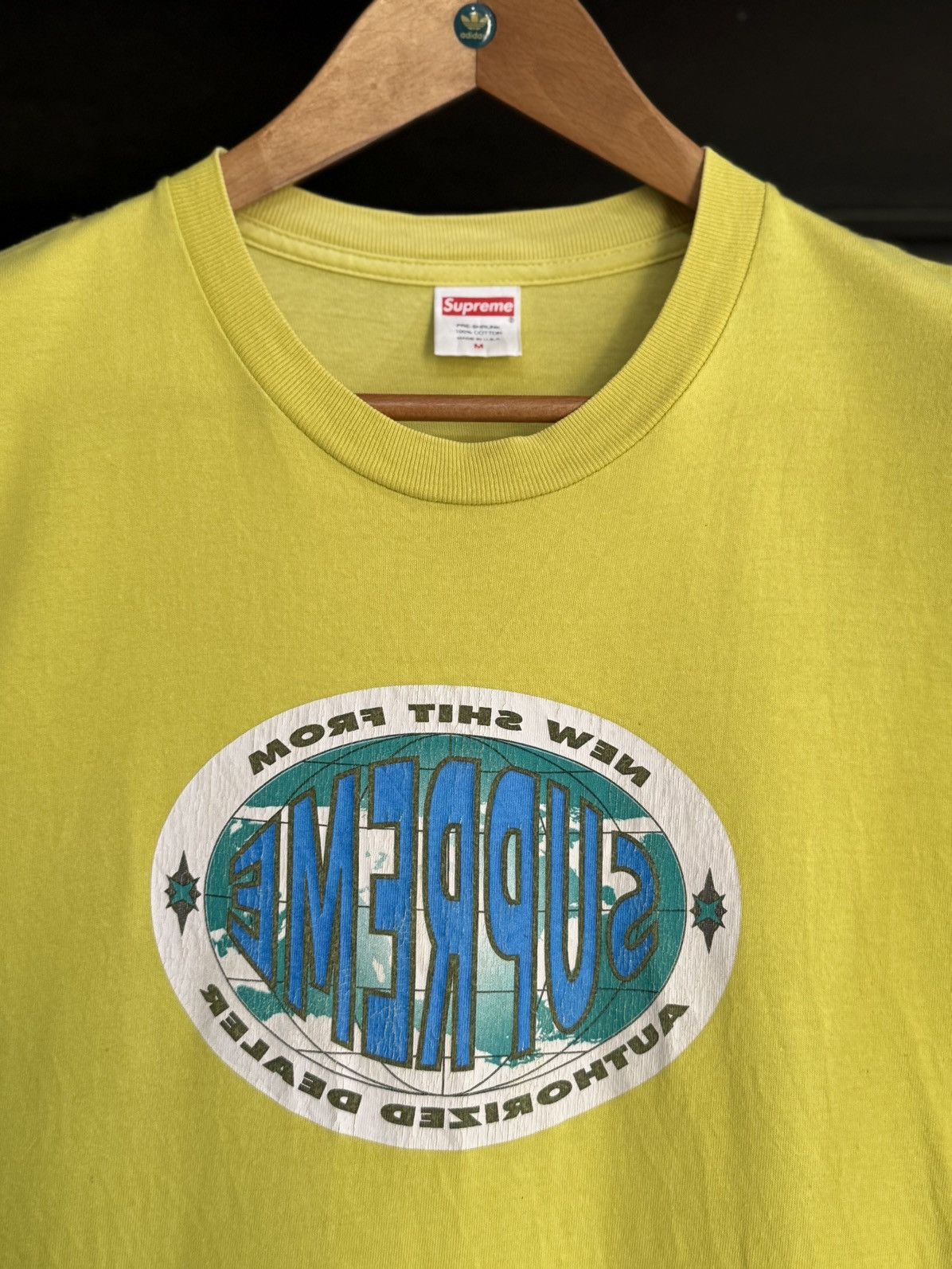 Supreme × Vintage Vintage Supreme New Shit From Dealer Faded Tee Size US L / EU 52-54 / 3 - 2 Thumbnail