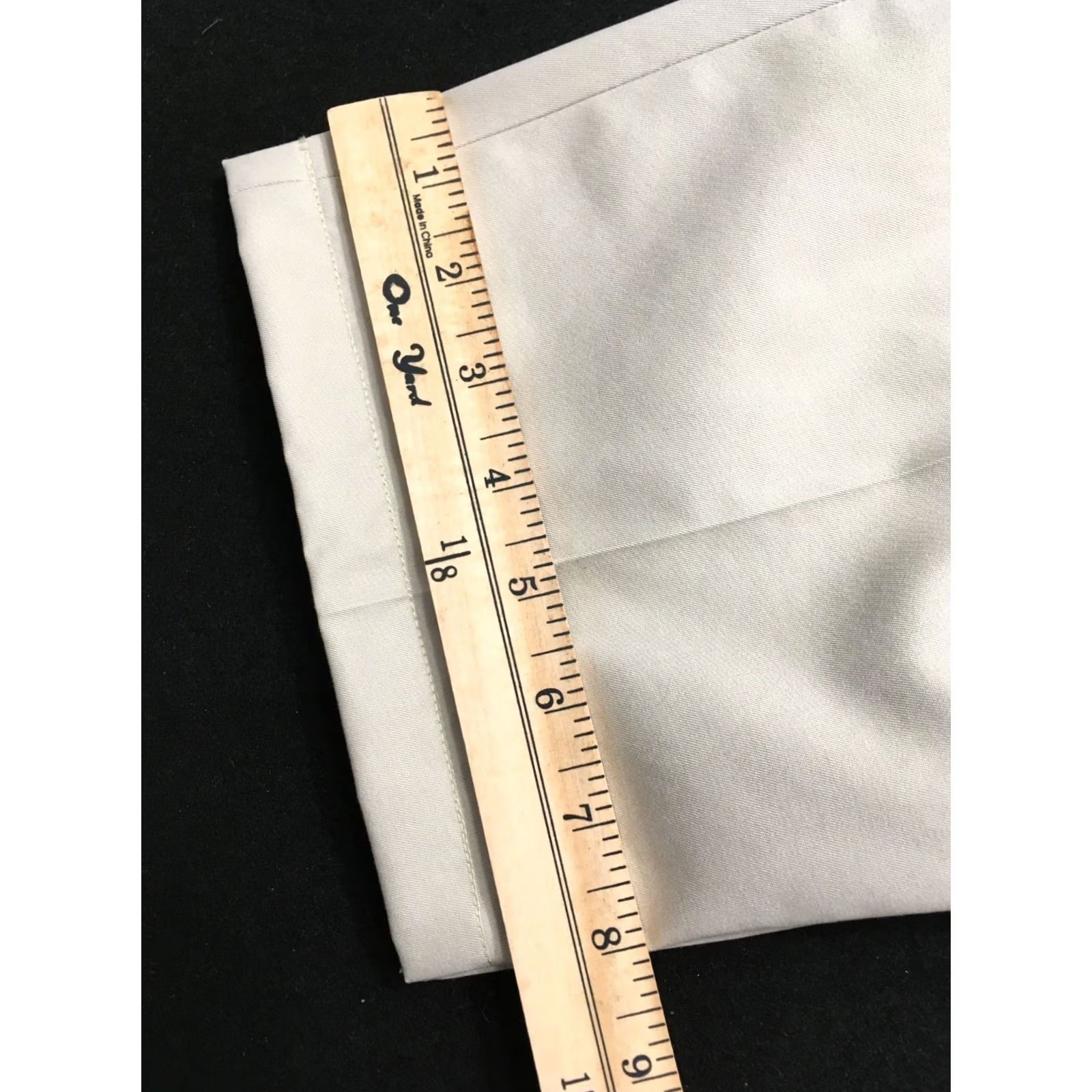 Nordstrom John W Nordstrom Pants Mens Tag 33 x29 Khaki Pleated Wrinkle Free staining Size US 33 - 2 Thumbnail