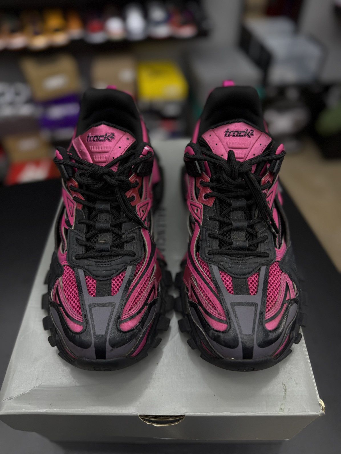 Balenciaga Balenciaga Men’s Track 2 Pink 12US/45EU $1000 Retail Size US 12 / EU 45 - 3 Thumbnail