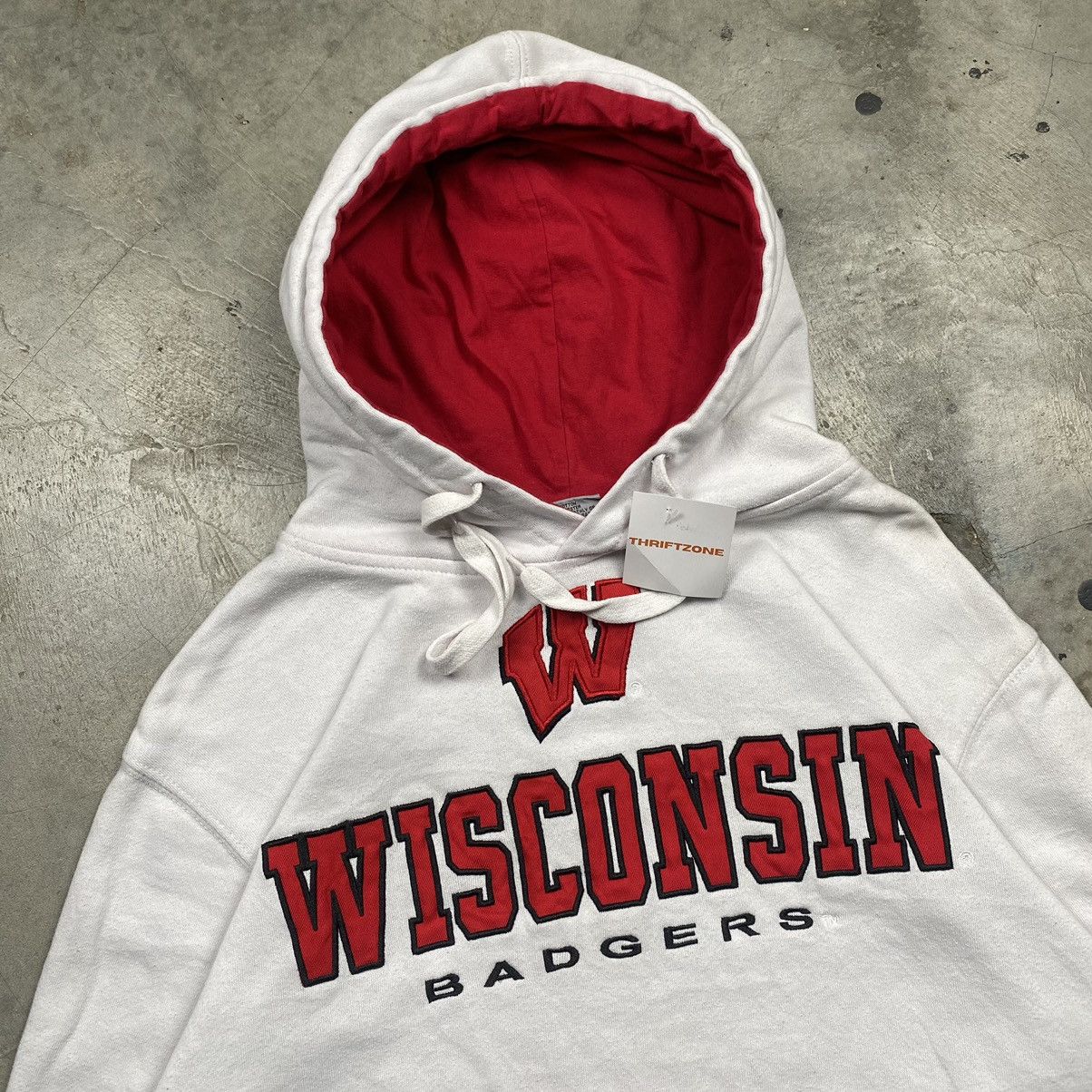 Vintage y2k Wisconsin Badgers Boxy Pullover Size US S / EU 44-46 / 1 - 2 Thumbnail