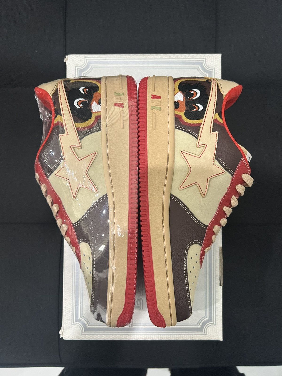 Bape A Bathing Ape Bape Sta Low Kanye West College Dropout Size US 9 / EU 42 - 2 Thumbnail