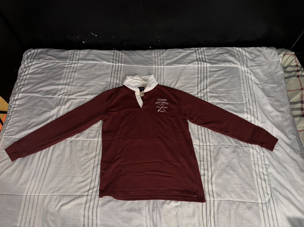 Diamond Supply Co. Diamond Support Polo Long Sleeve Size US S / EU 44-46 / 1 - 1 Thumbnail