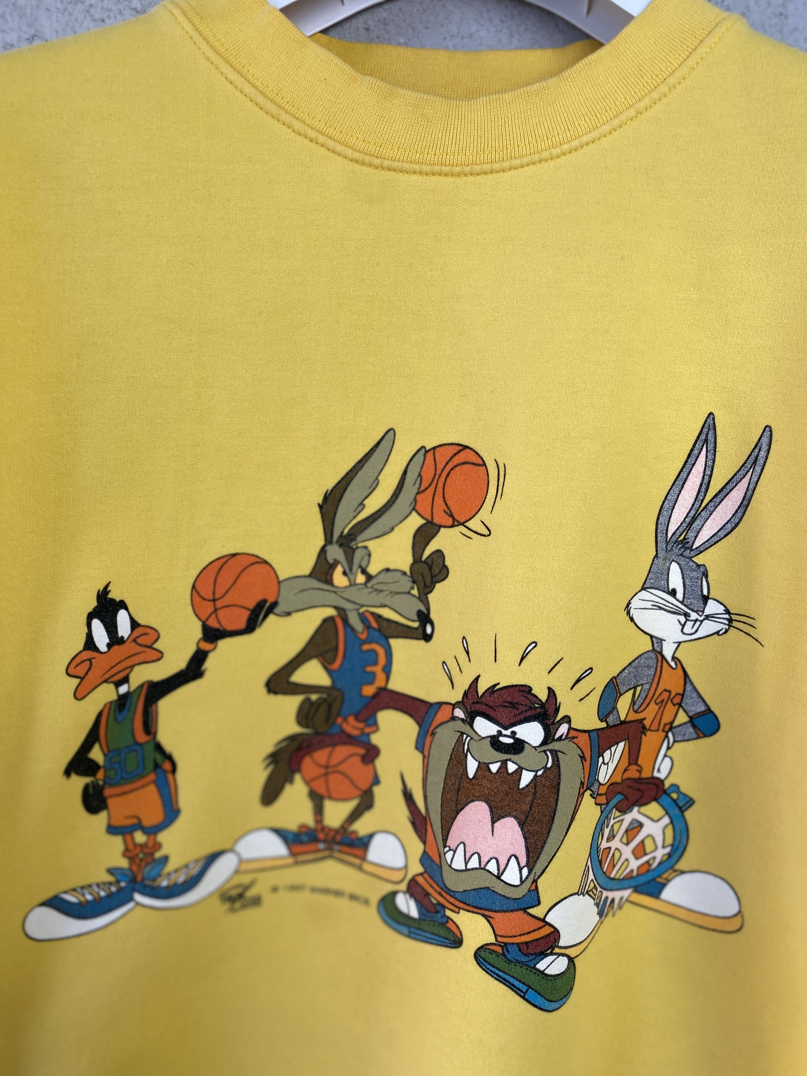 Vintage Looney Tunes Texass production long sleeve t-shirt heavy Size US M / EU 48-50 / 2 - 2 Thumbnail