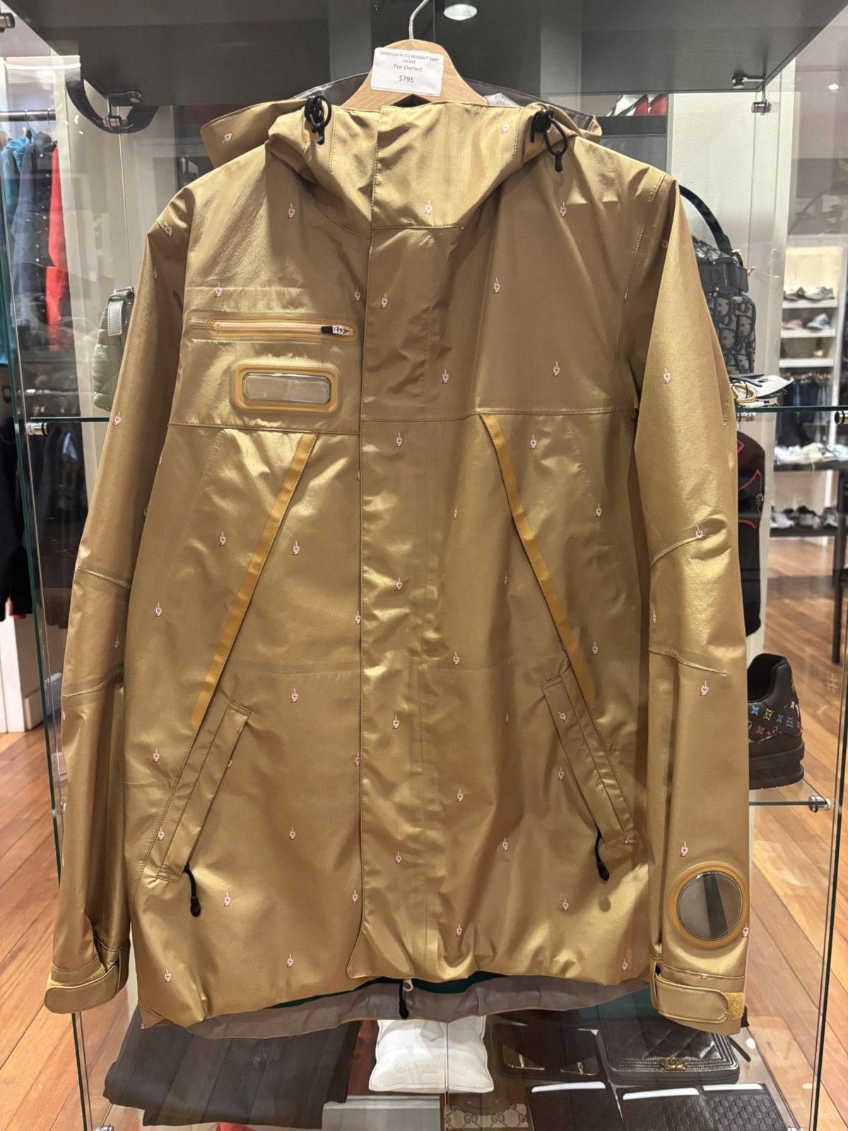 Undercover Undercover FU Middle Finger Taped Seam Jacket Size US L / EU 52-54 / 3 - 1 Thumbnail