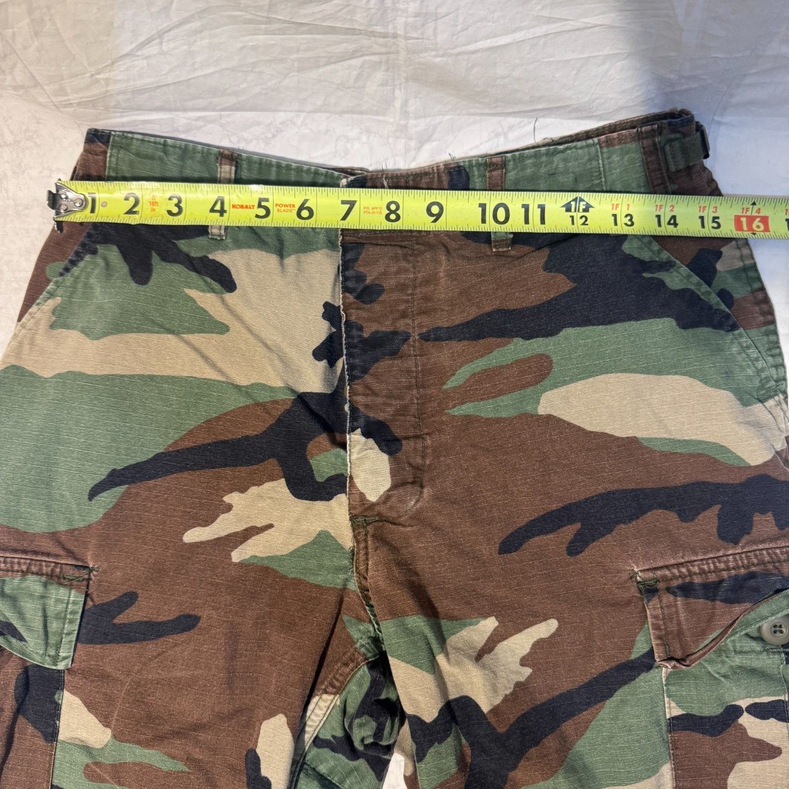 Other Woodland Camo Combat Pants Trousers BDU US Army Military Sur Size US 30 / EU 46 - 2 Thumbnail