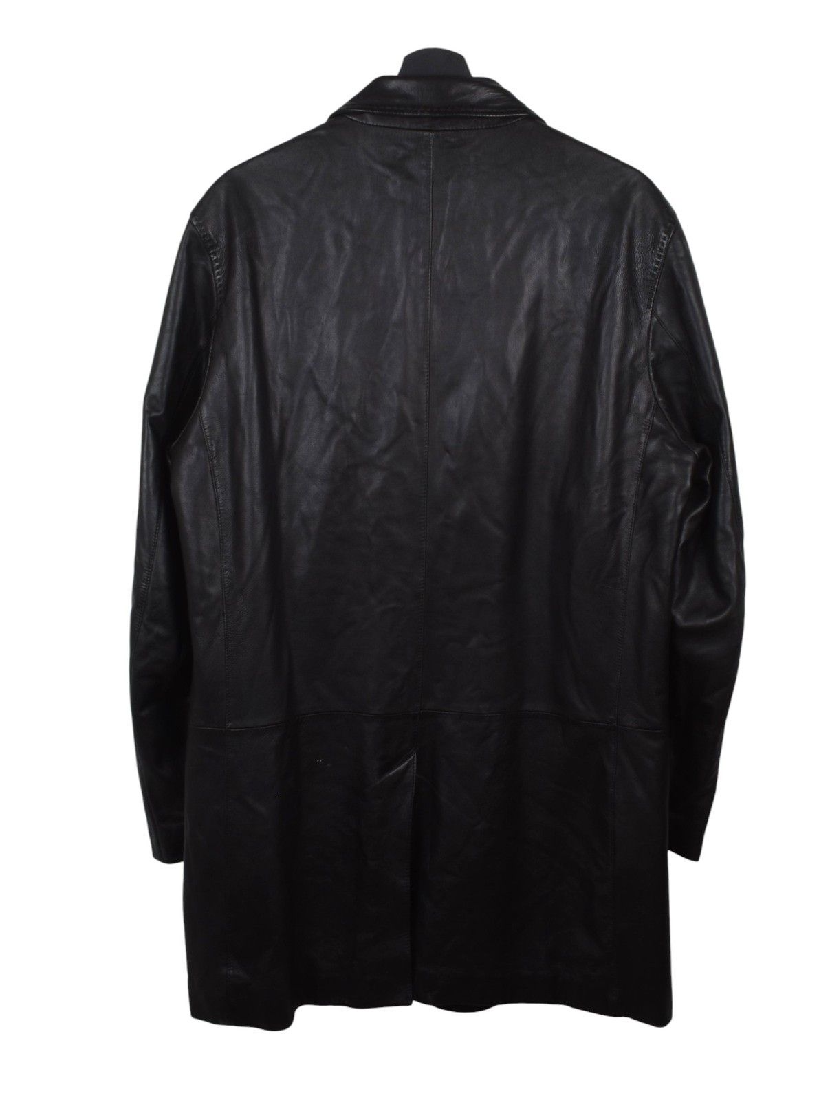 Ermenegildo Zegna Ermenegildo Zegna Leather Men Coat Size IT50-L, S1778 Size US L / EU 52-54 / 3 - 5 Thumbnail