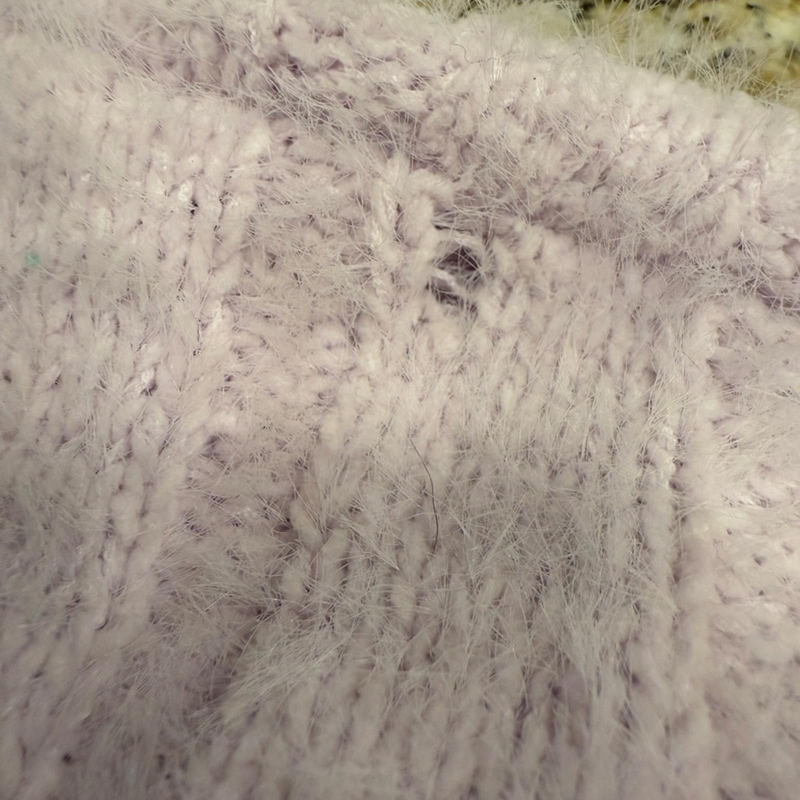 Lucky Brand Lucky Brand lavender cable knit sweater FLAWED hole SZ M Size M / US 6-8 / IT 42-44 - 10 Thumbnail