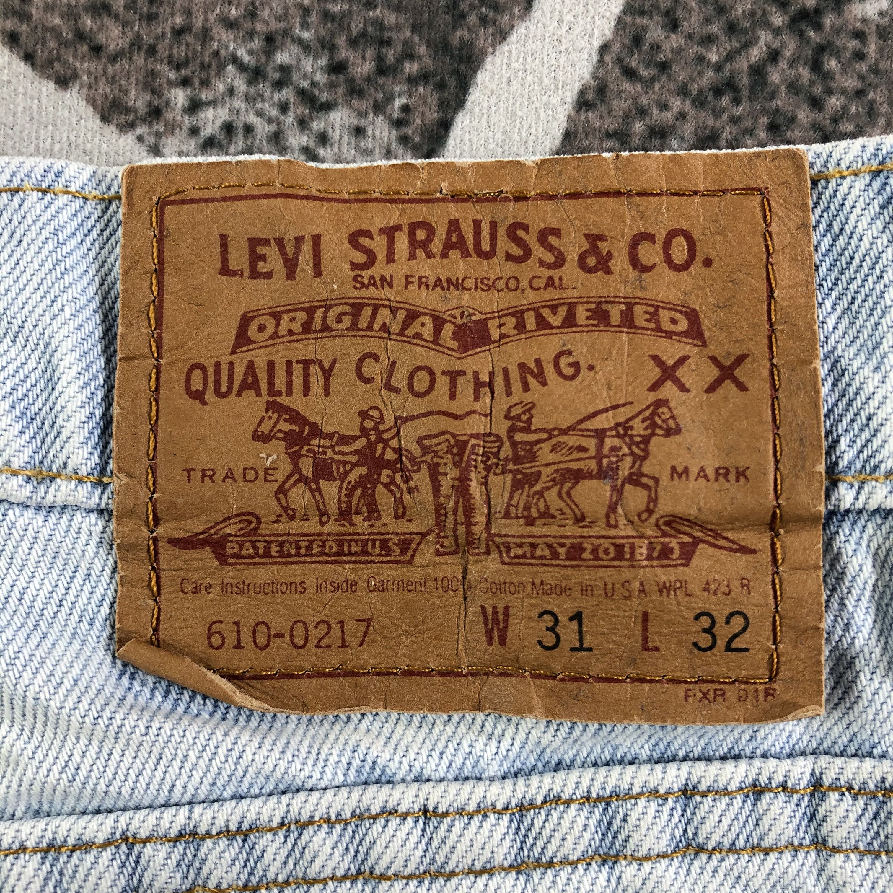 Levi's 90s Vintage Levis 610 Light Wash Jeans KJ1963 Size US 30 / EU 46 - 5 Thumbnail