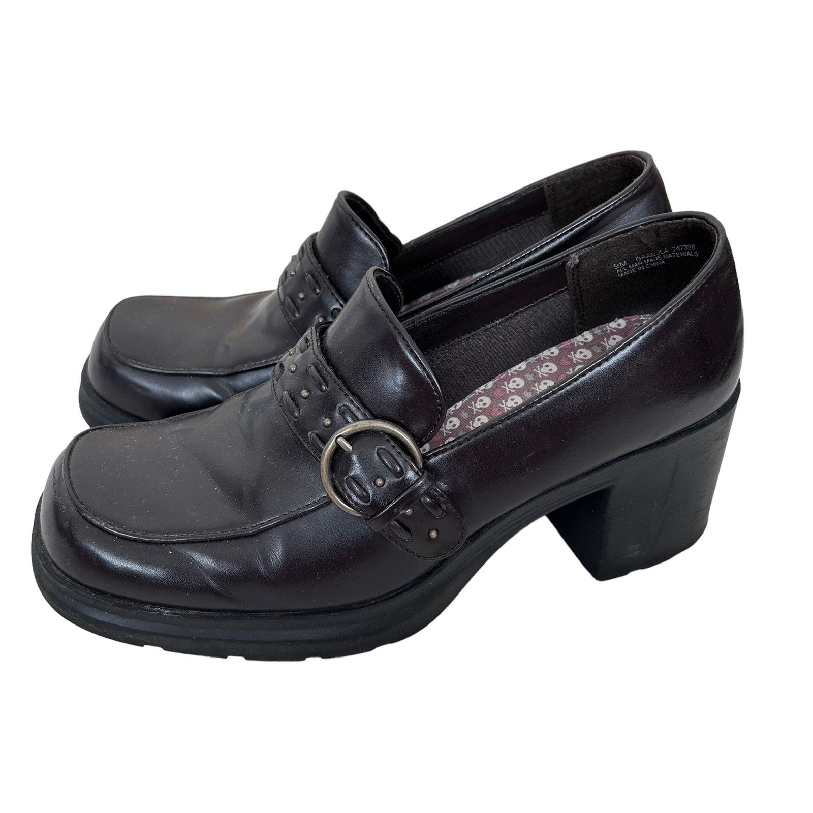 Vintage Vintage 90s Y2K Jazberry Chunky Platform Bratz Loafers Sz 9 Size US 9 / IT 39 - 4 Thumbnail