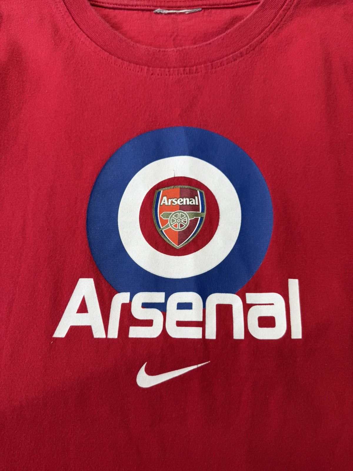 Nike Vintage Arsenal T-shirt Big Logo Blokecor Size US L / EU 52-54 / 3 - 13 Thumbnail