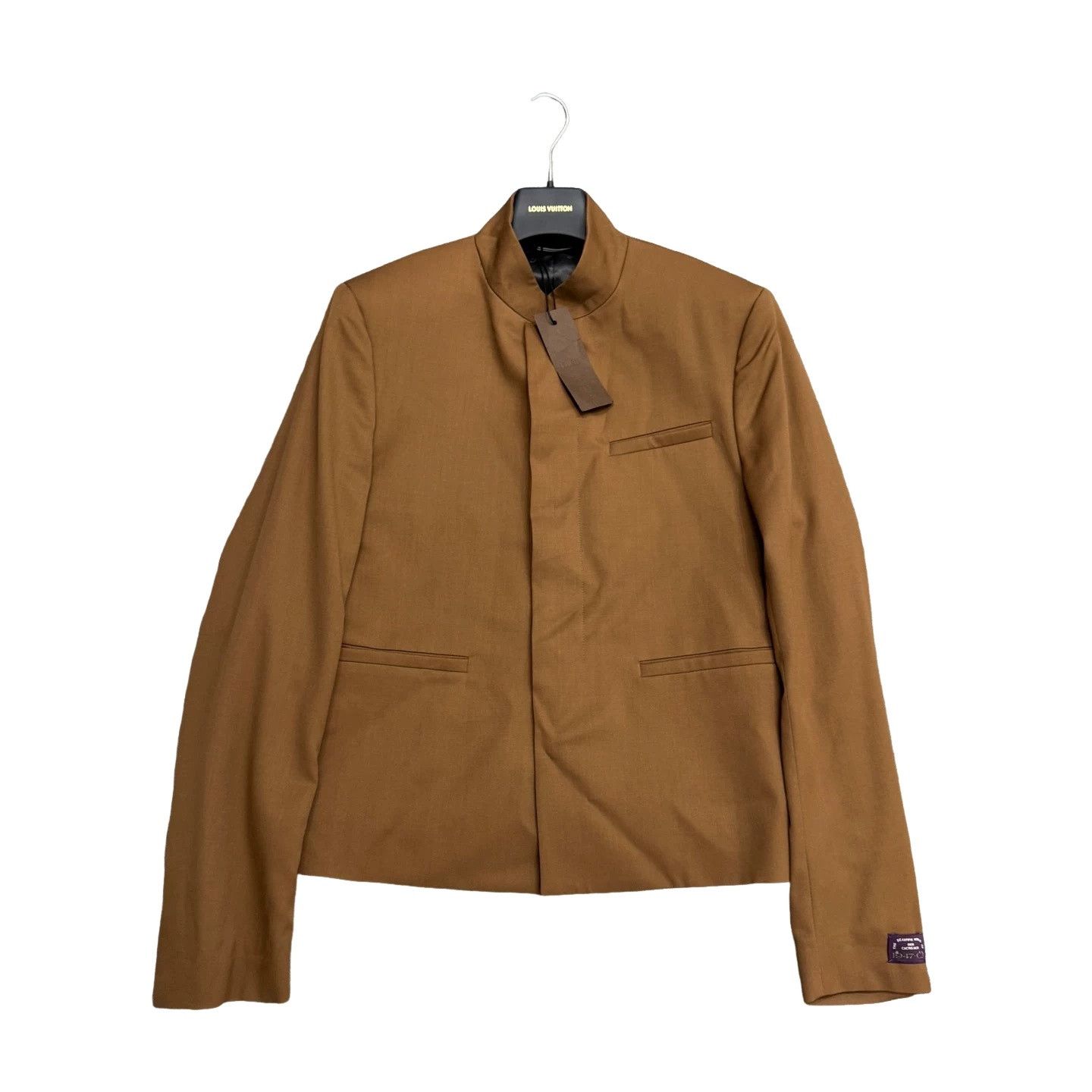 Dior Dior x Cactus Jack Brown Wool Mandarin Blazer 38R Size 38R - 1 Thumbnail
